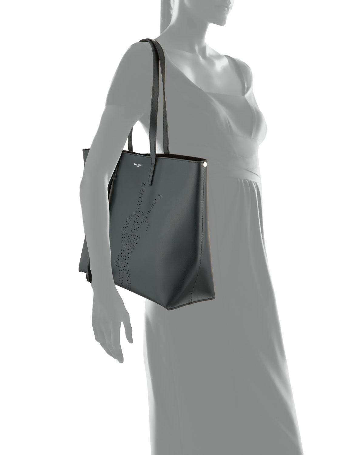 ysl perforated tote