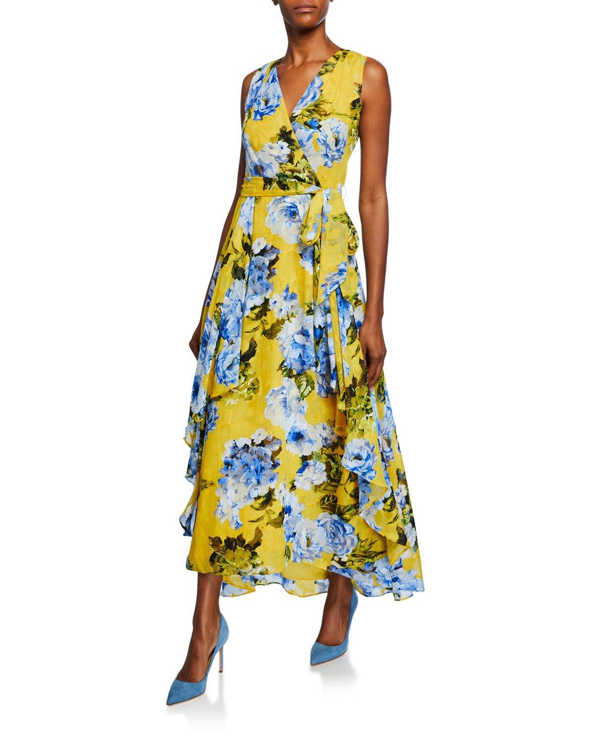 tahari yellow suit