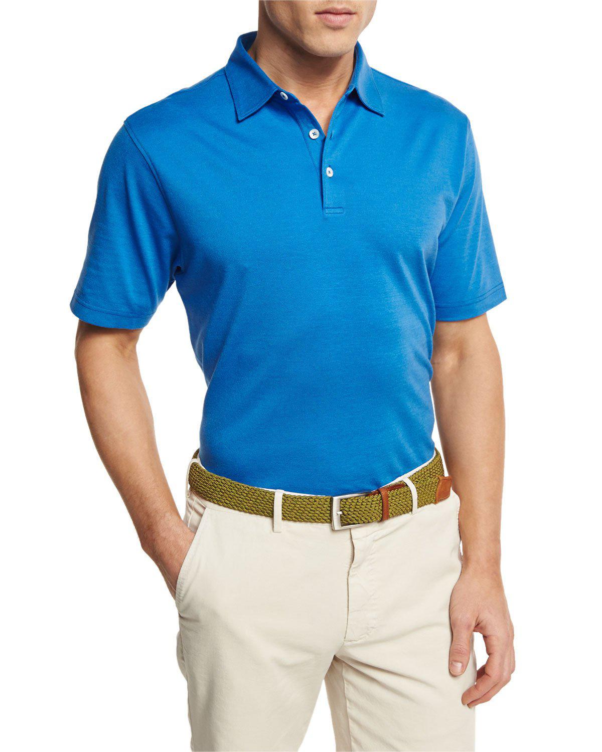 peter millar mens polo