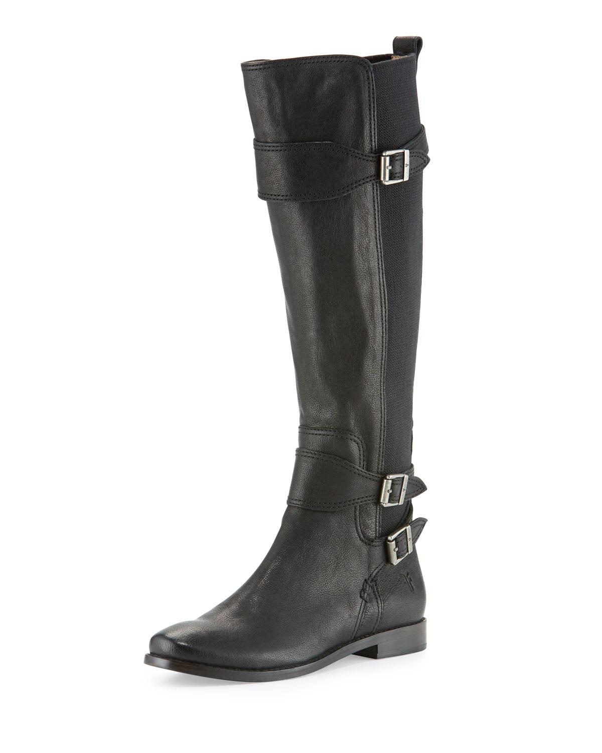 coach tall black boots