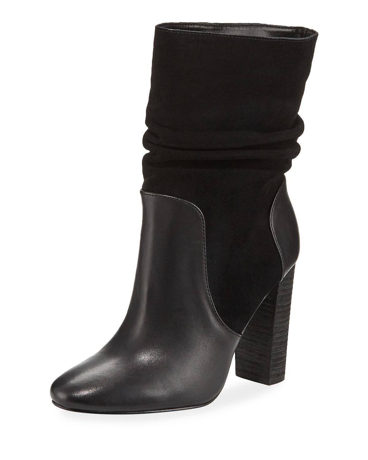 charles david leather bootie