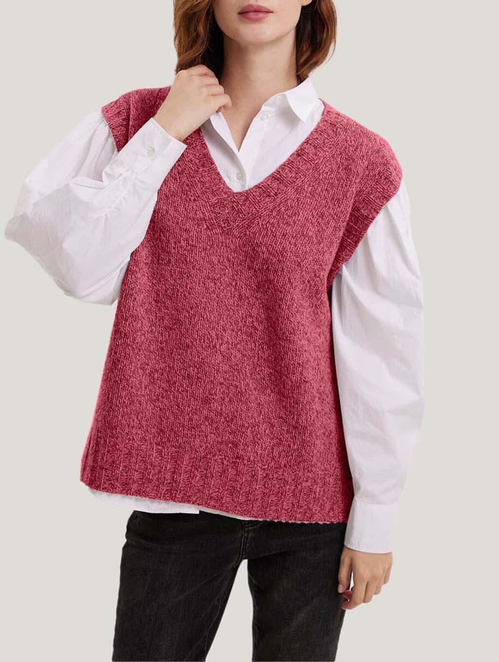Lattelier Tie Detailed Wool Vest in 