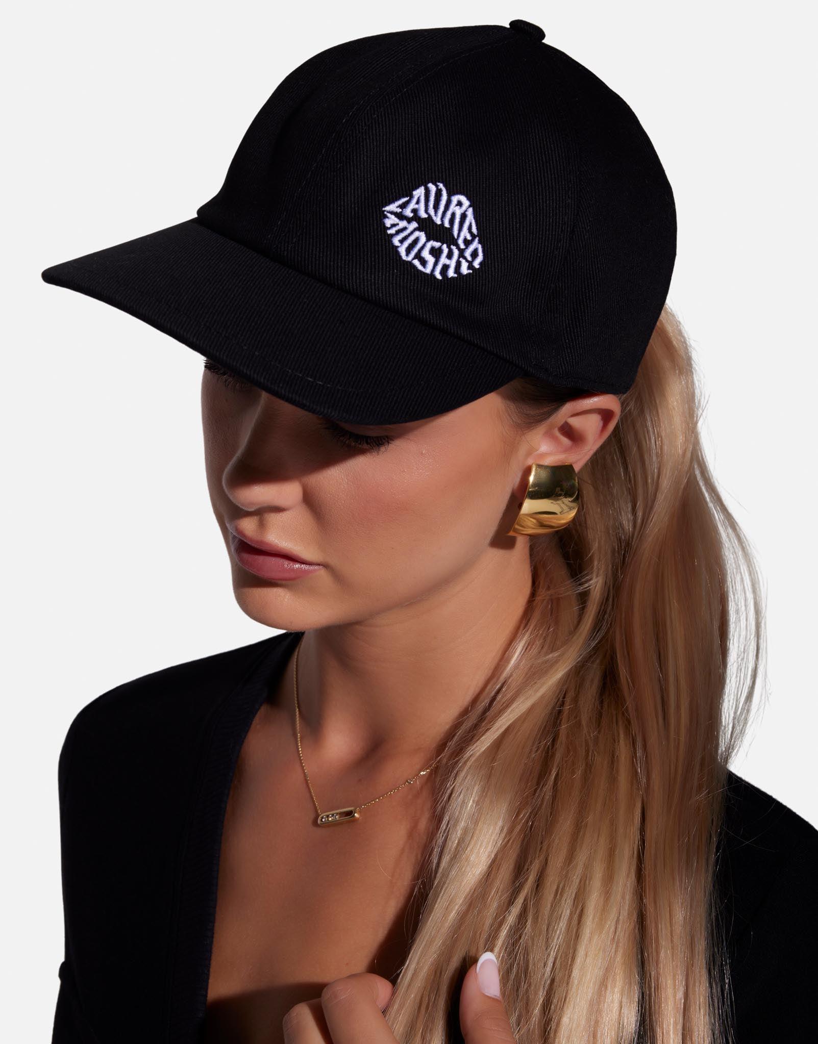 Black and Camouflage Cap with Smiley and Lips Patches laurrn moshi Smiley Face Hats - Moss & Embers Home Decorum main image 3