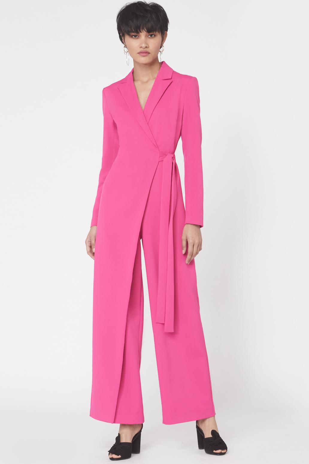 lavish alice pink jumpsuit