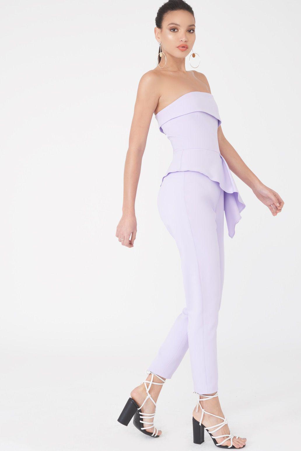 lavish alice lilac jumpsuit