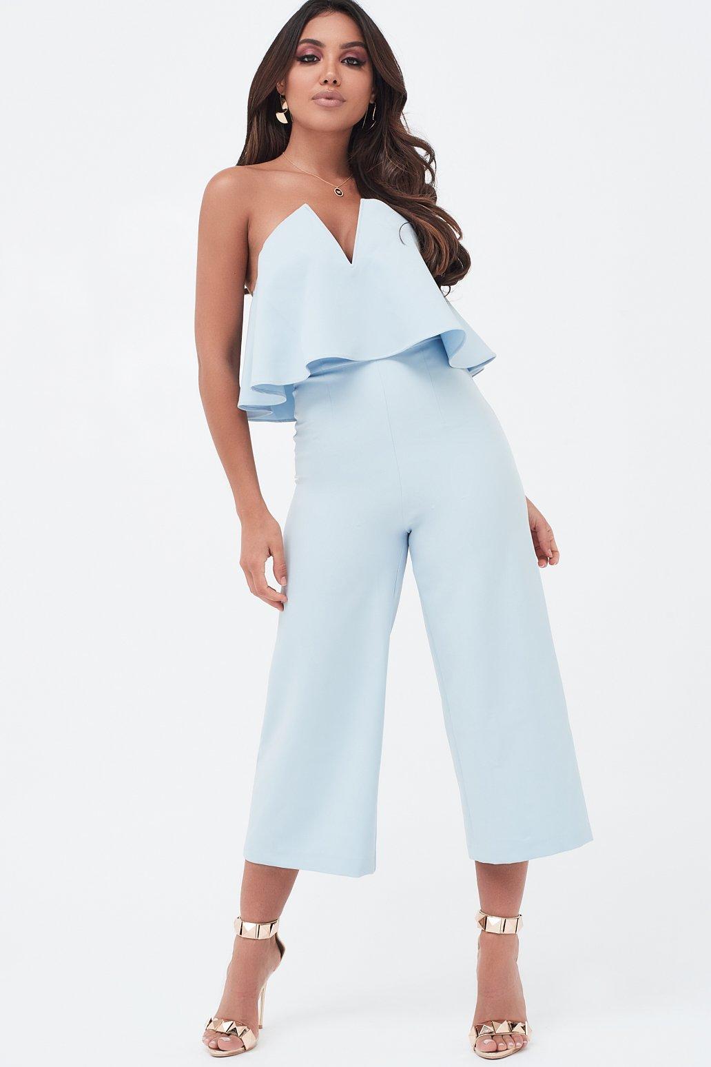 lavish alice blue jumpsuit