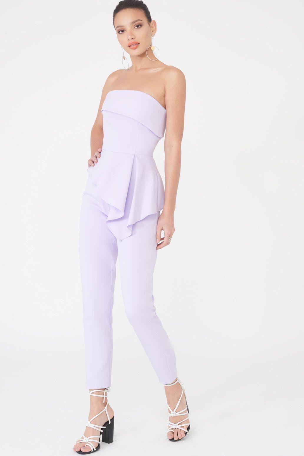 lavish alice lilac jumpsuit