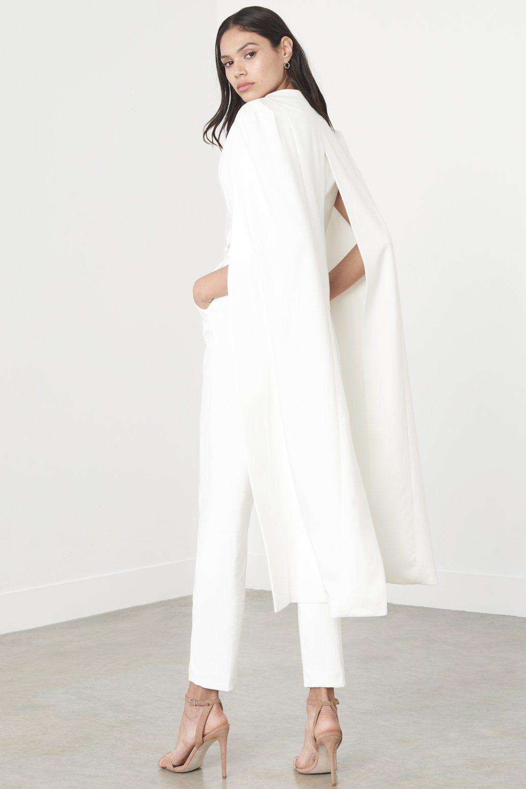 lavish alice tailored cape jumpsuit
