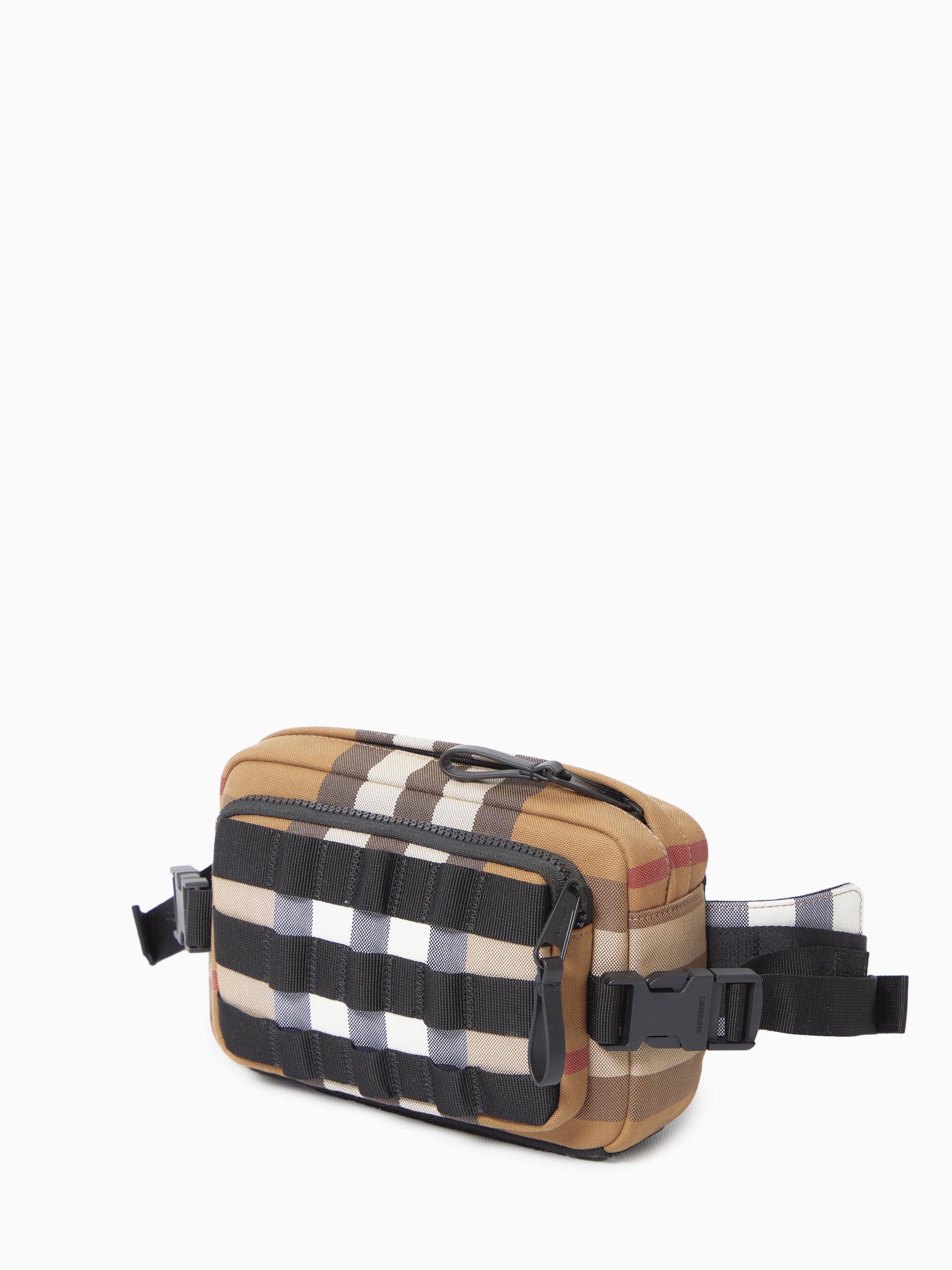 Burberry Paddy Check Bumbag in Brown for Men | Lyst