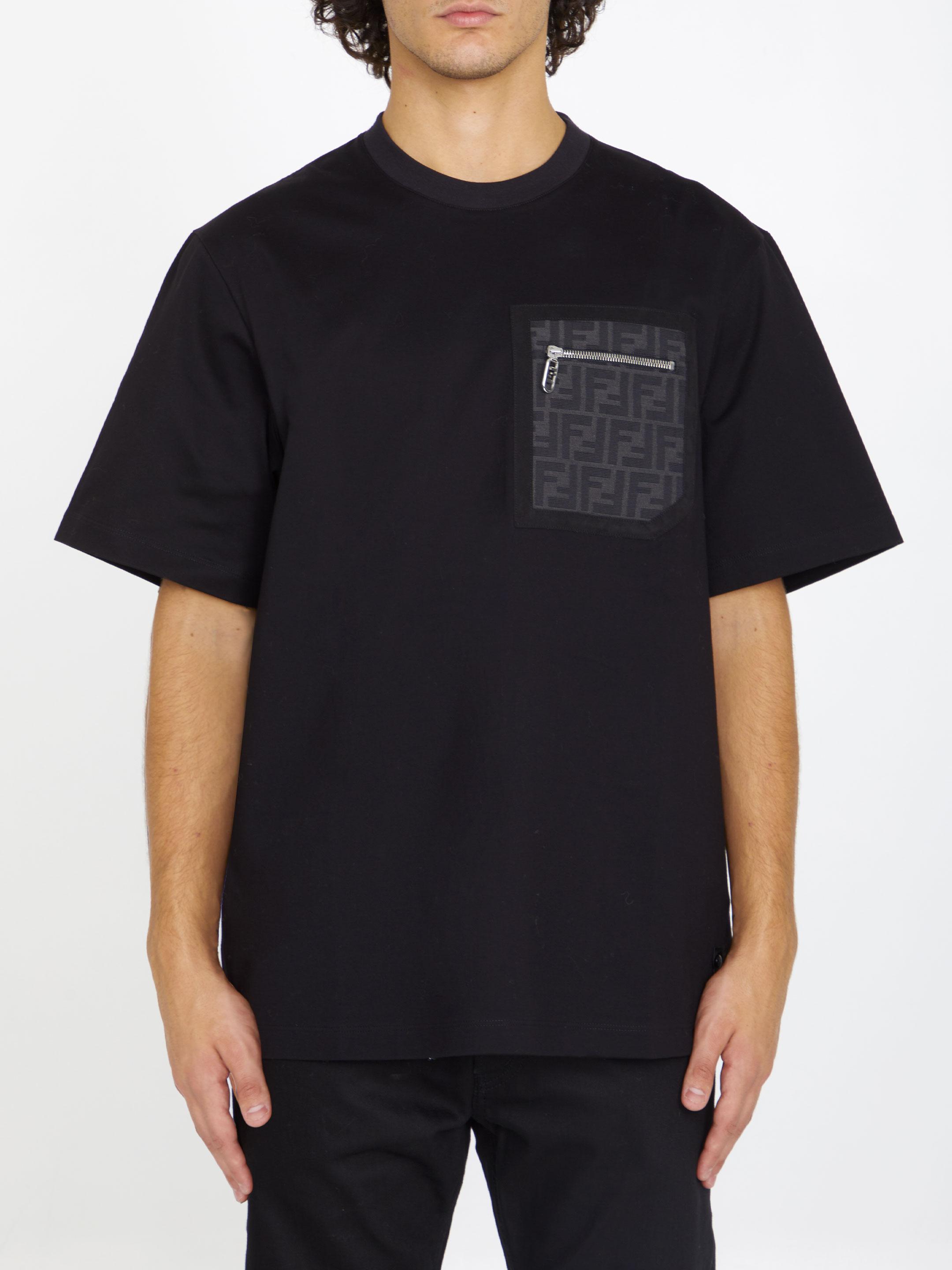 Jersey T-shirt in Black for | Lyst