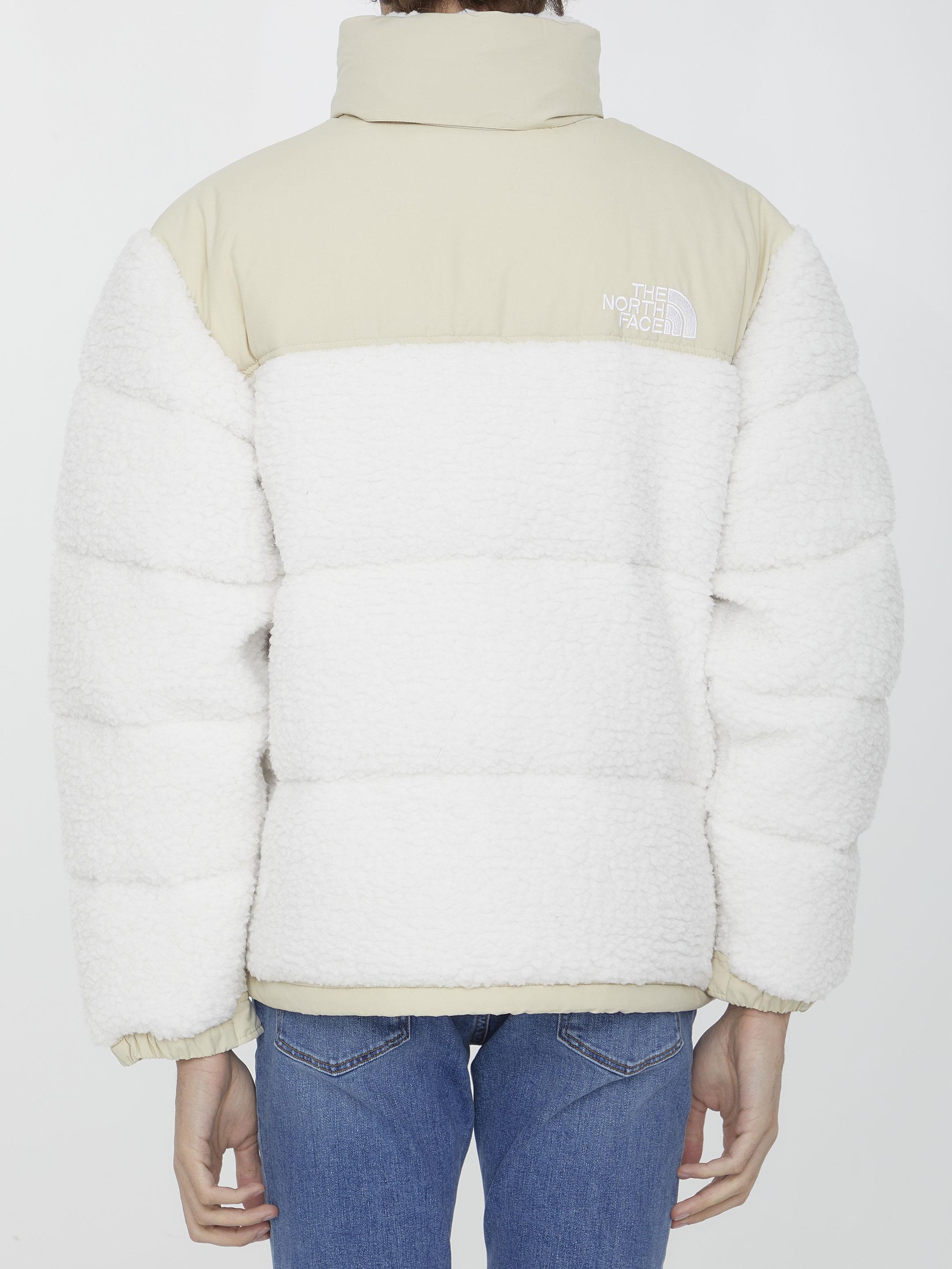 The North Face Sherpa Nuptse Jacket in White for Men | Lyst Canada