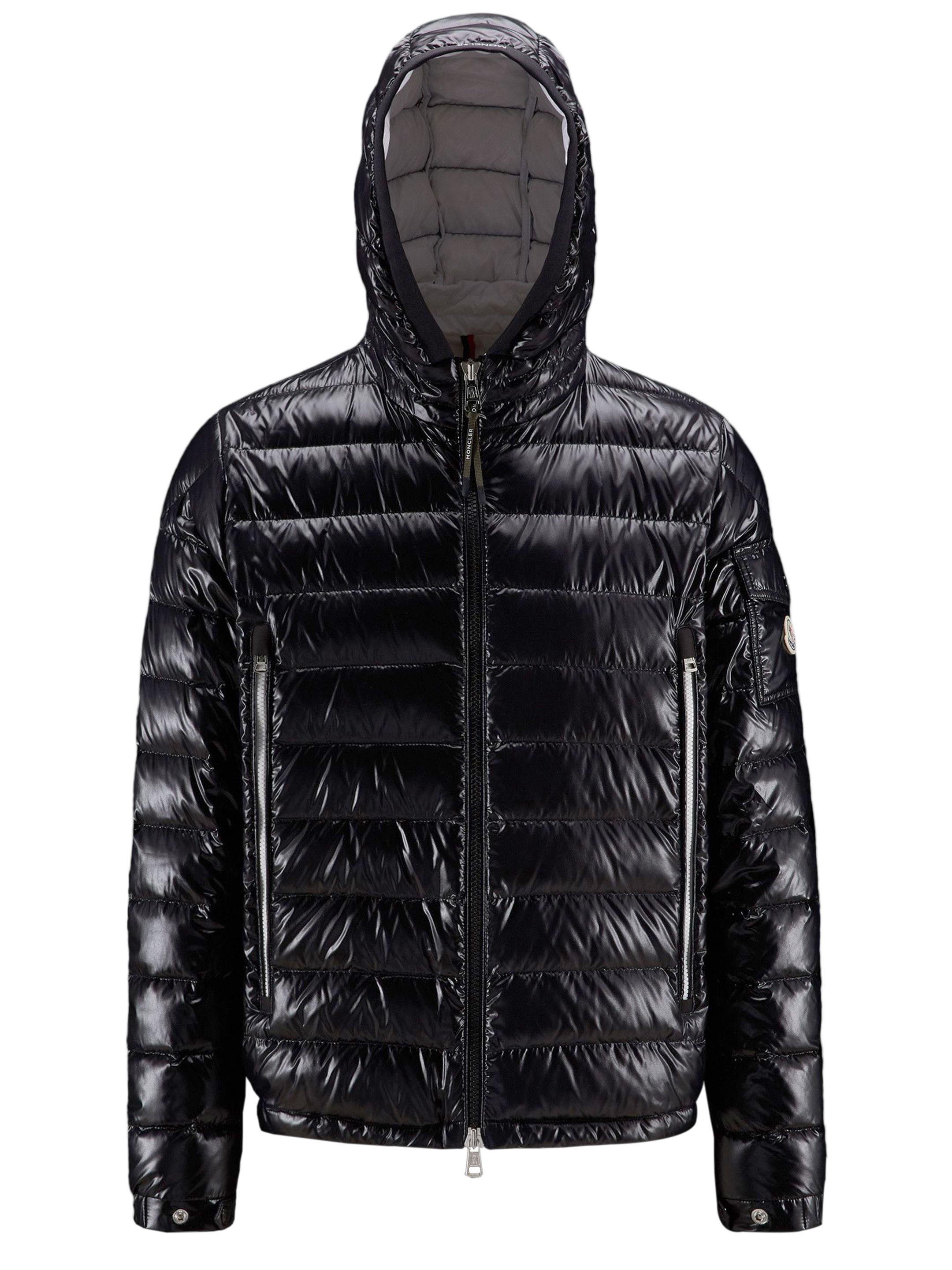 Moncler Galion Short Down Jacket in Black for Men | Lyst