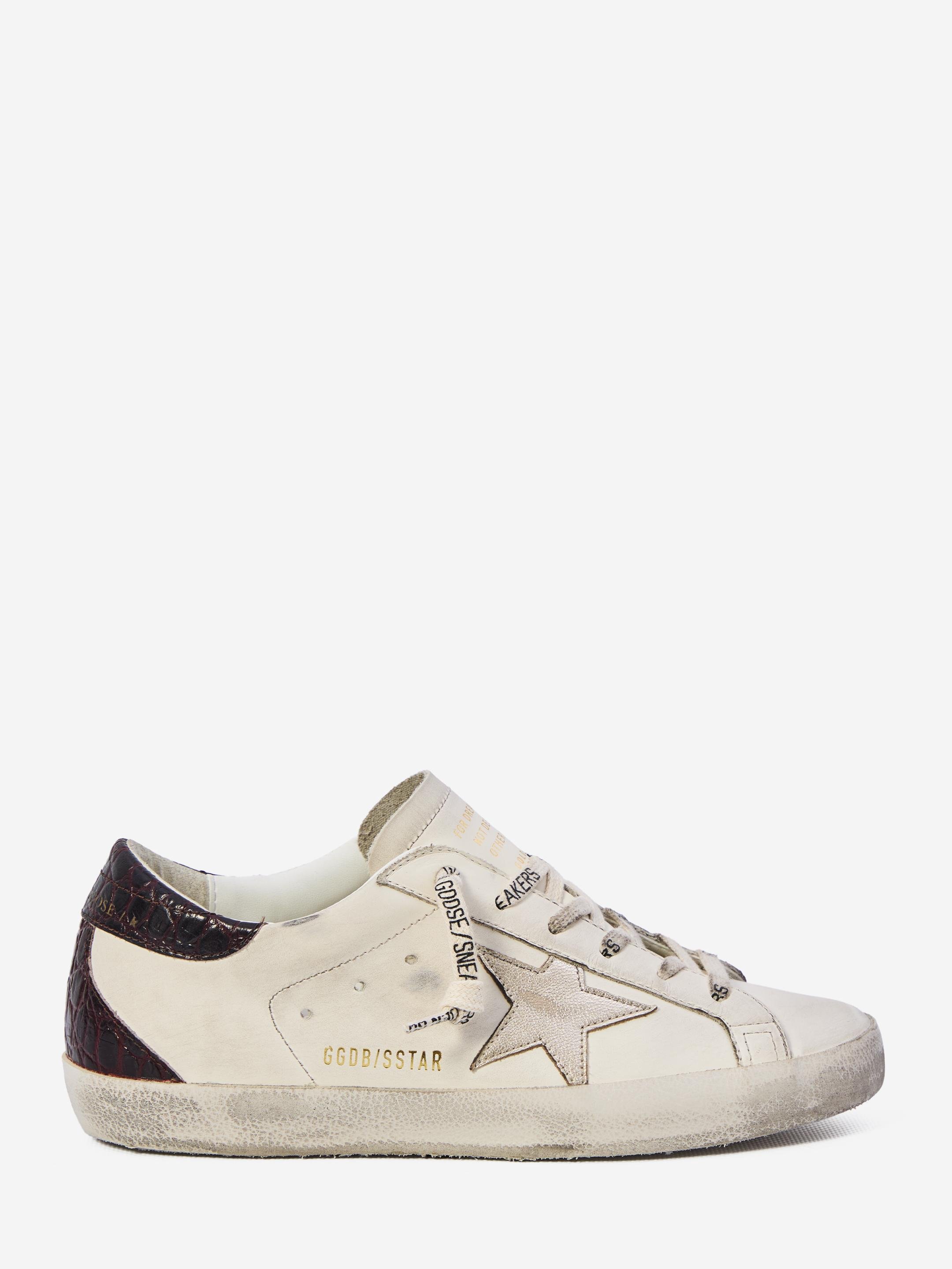 Designer Golden Goose Deluxe Brand Super Star Sneakers for
