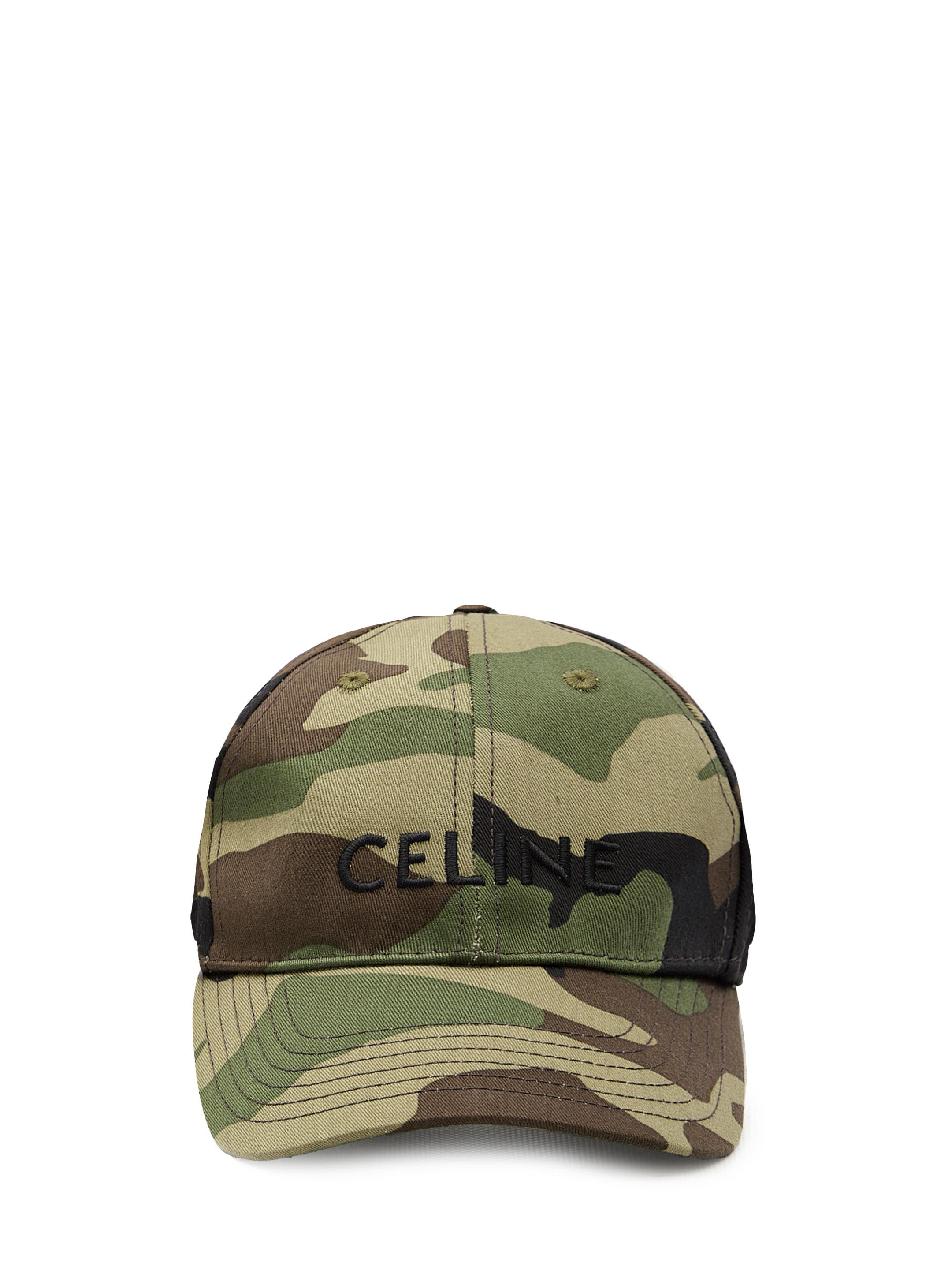 【VIP価格】Celine BASEBAL CAP WITH LOGO CELINE Hat logo cap Baseball cap cap cotton Black/White | eBay