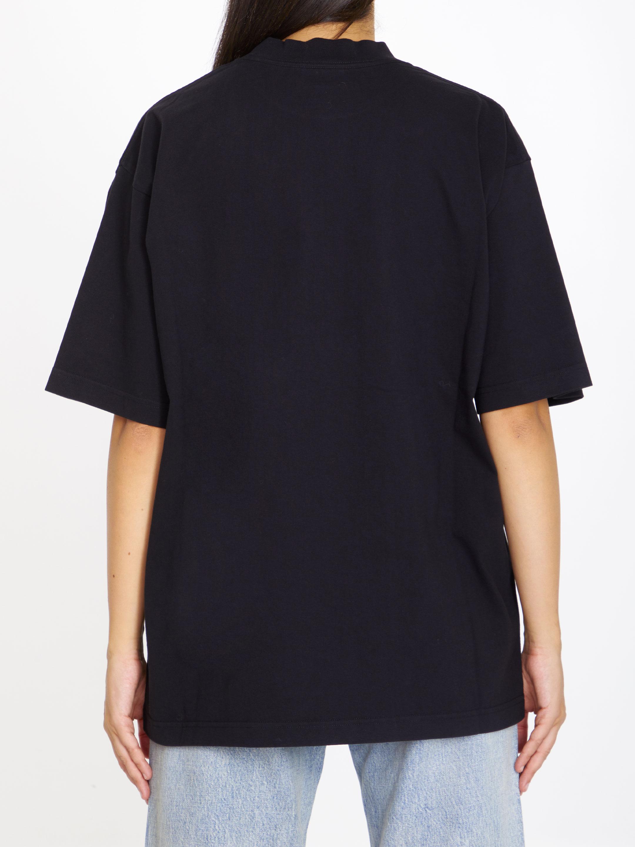 Balenciaga Mirror T-shirt in Black | Lyst