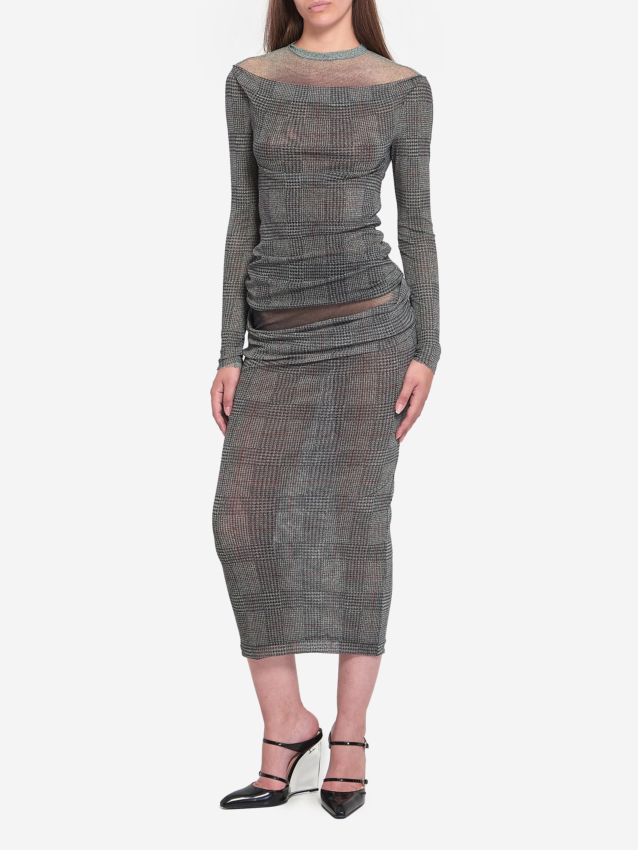 スカート JeanPaul GAULTIER Body Shadow and Prince of Wales skirt Jean Paul Gaultier Mid-length skirts for Women | Online Sale