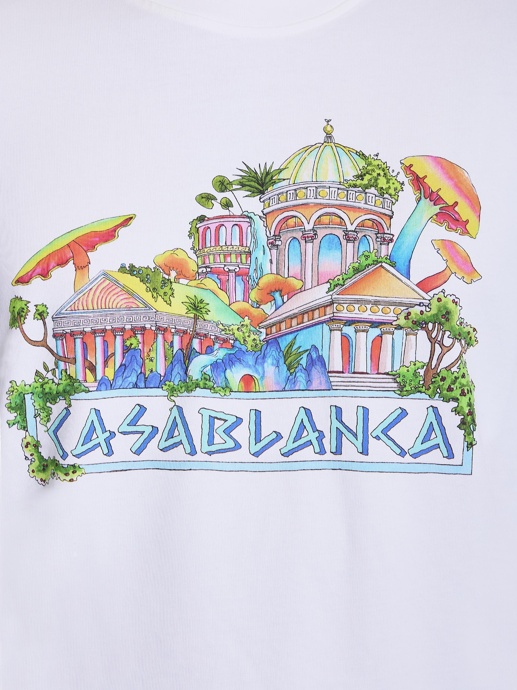 【CASABLANCA】The Road to Knowledge Casablanca The Road To Knowledge Shirt | Pink | FARFETCH