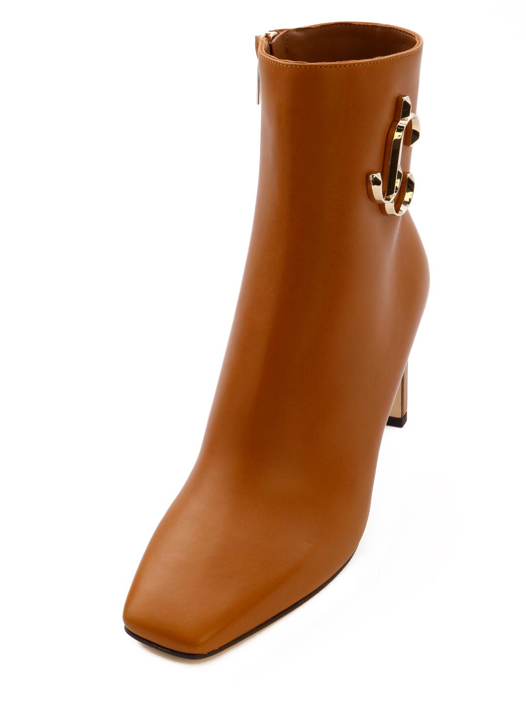 Jimmy Choo Ankle Boot Minori 85 in Brown | Lyst Canada