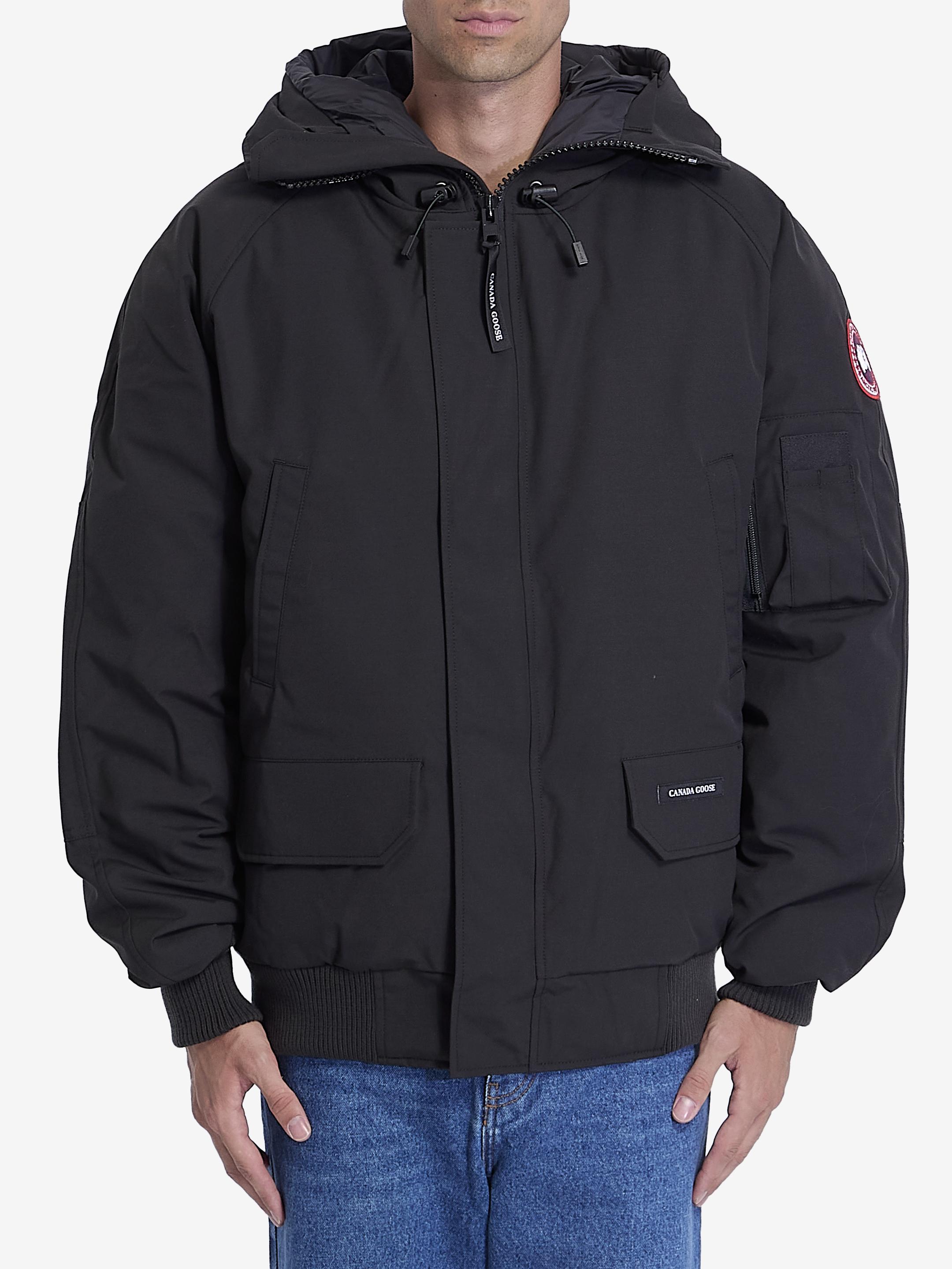 Canada goose chilliwack bomber jacket black best sale