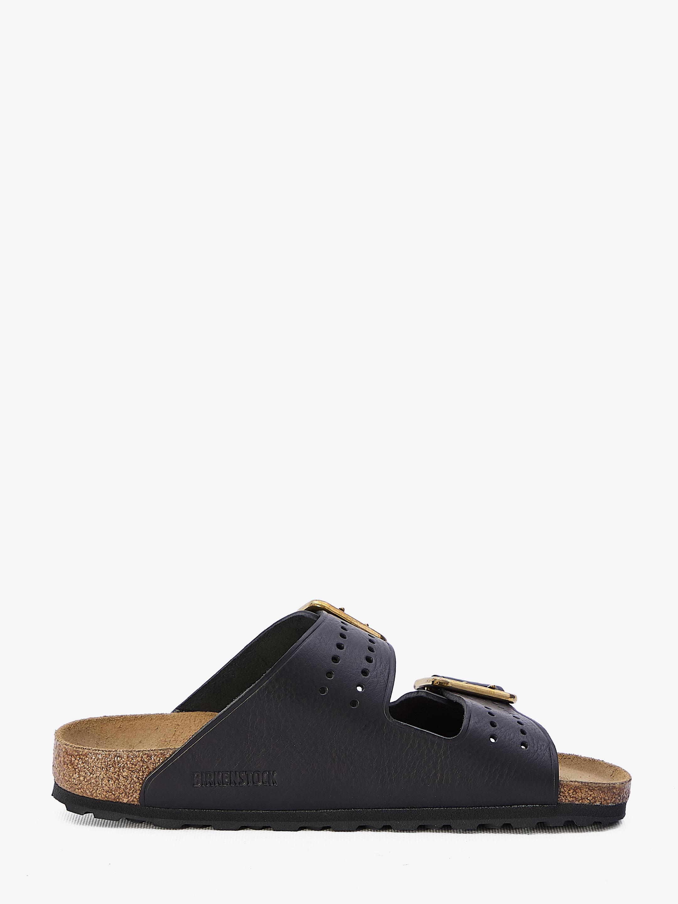 Birkenstock Arizona Bold Gap Sandals in Black for Men | Lyst