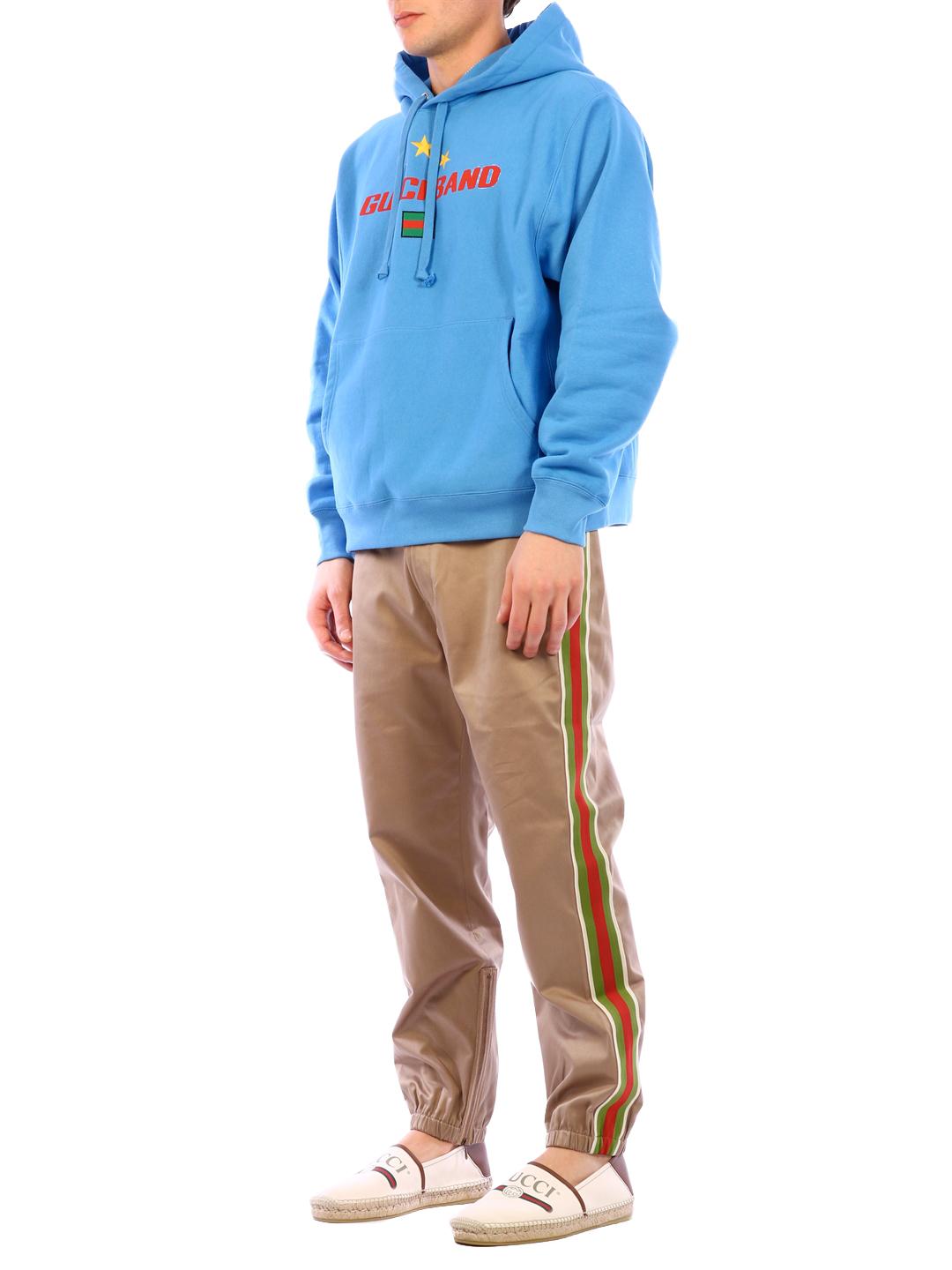 light blue gucci hoodie