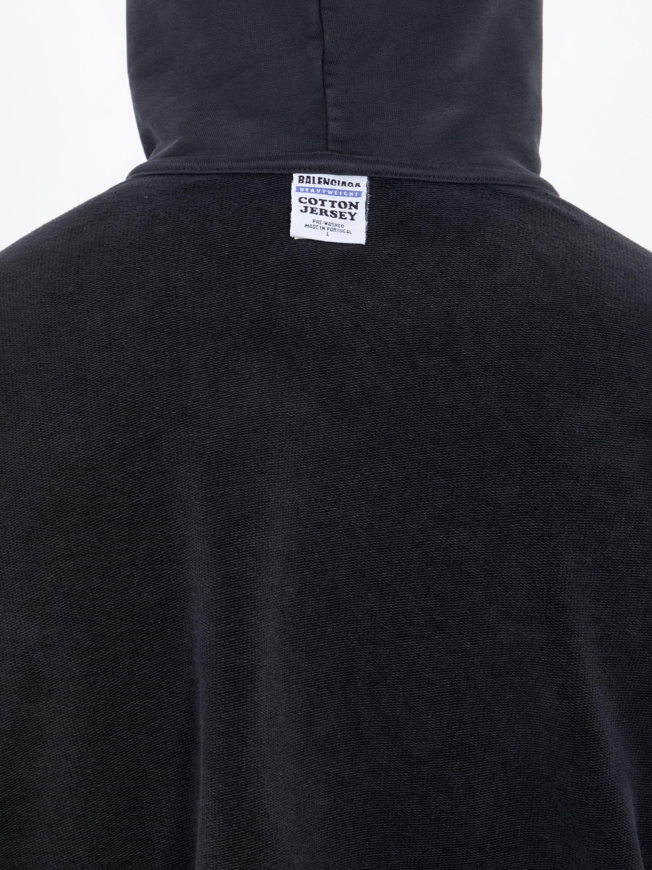 Balenciaga Inside Out Hoodie in Blue for Men | Lyst