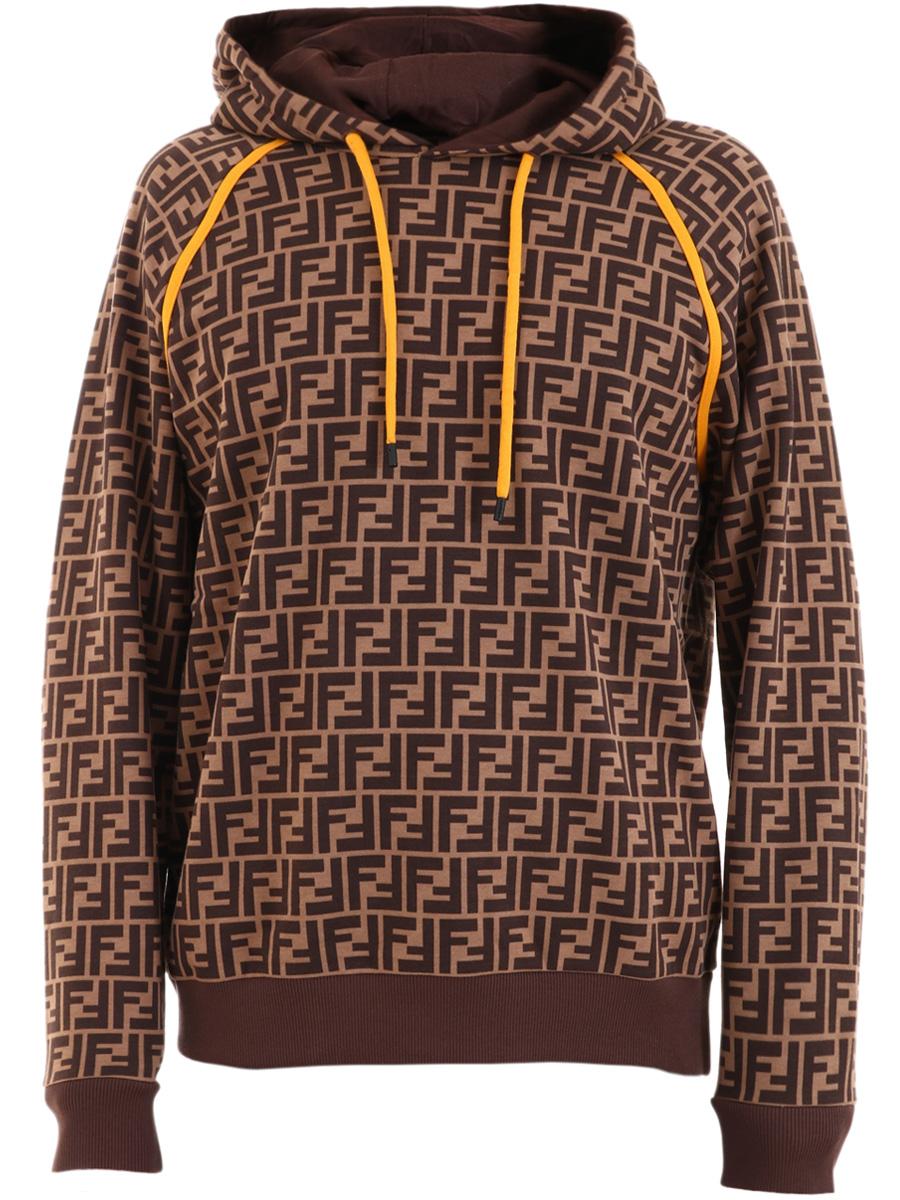 brown fendi hoodie