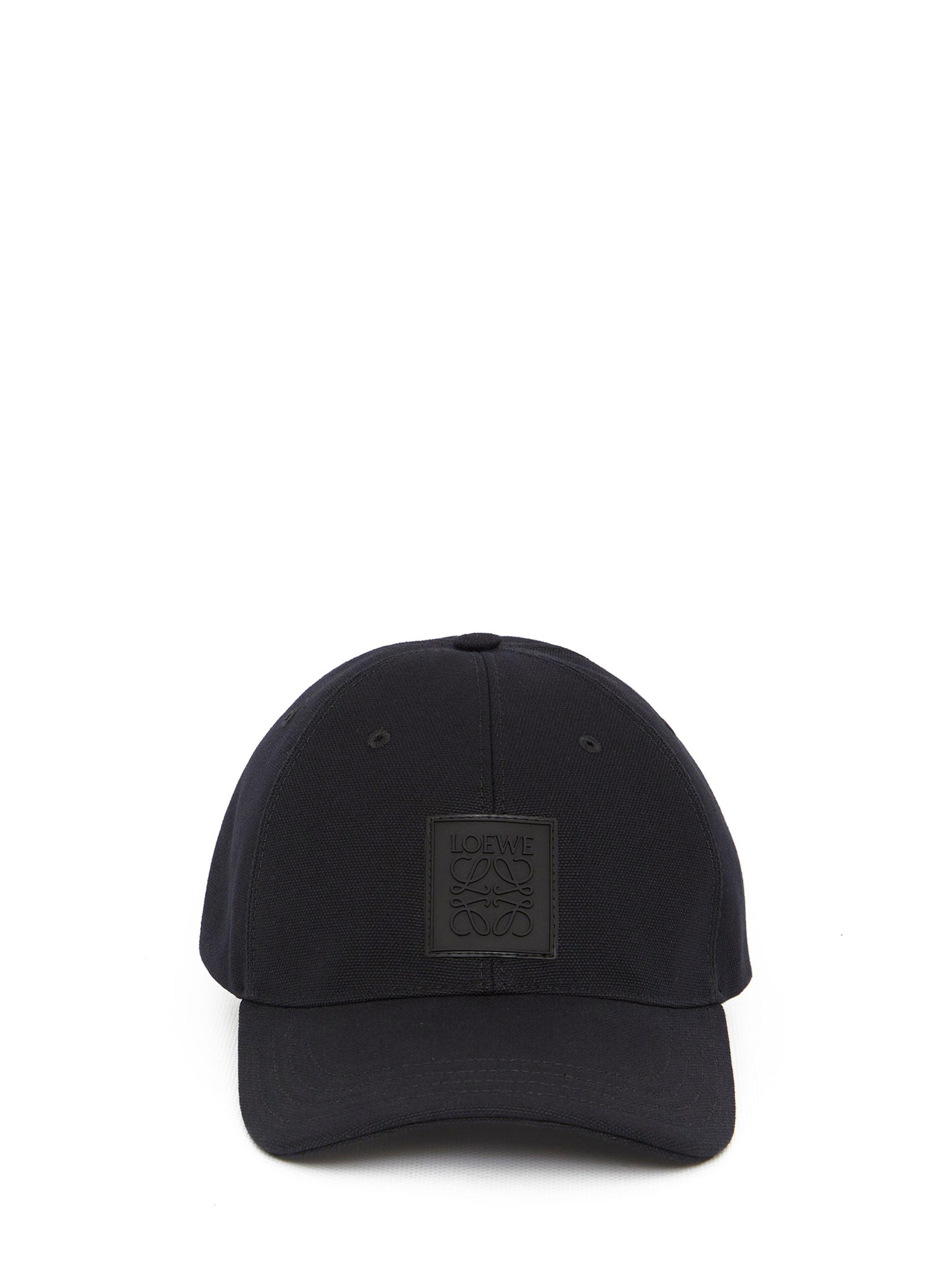 Loewe Patch Cap In Cavas in Black for Men Lyst UK