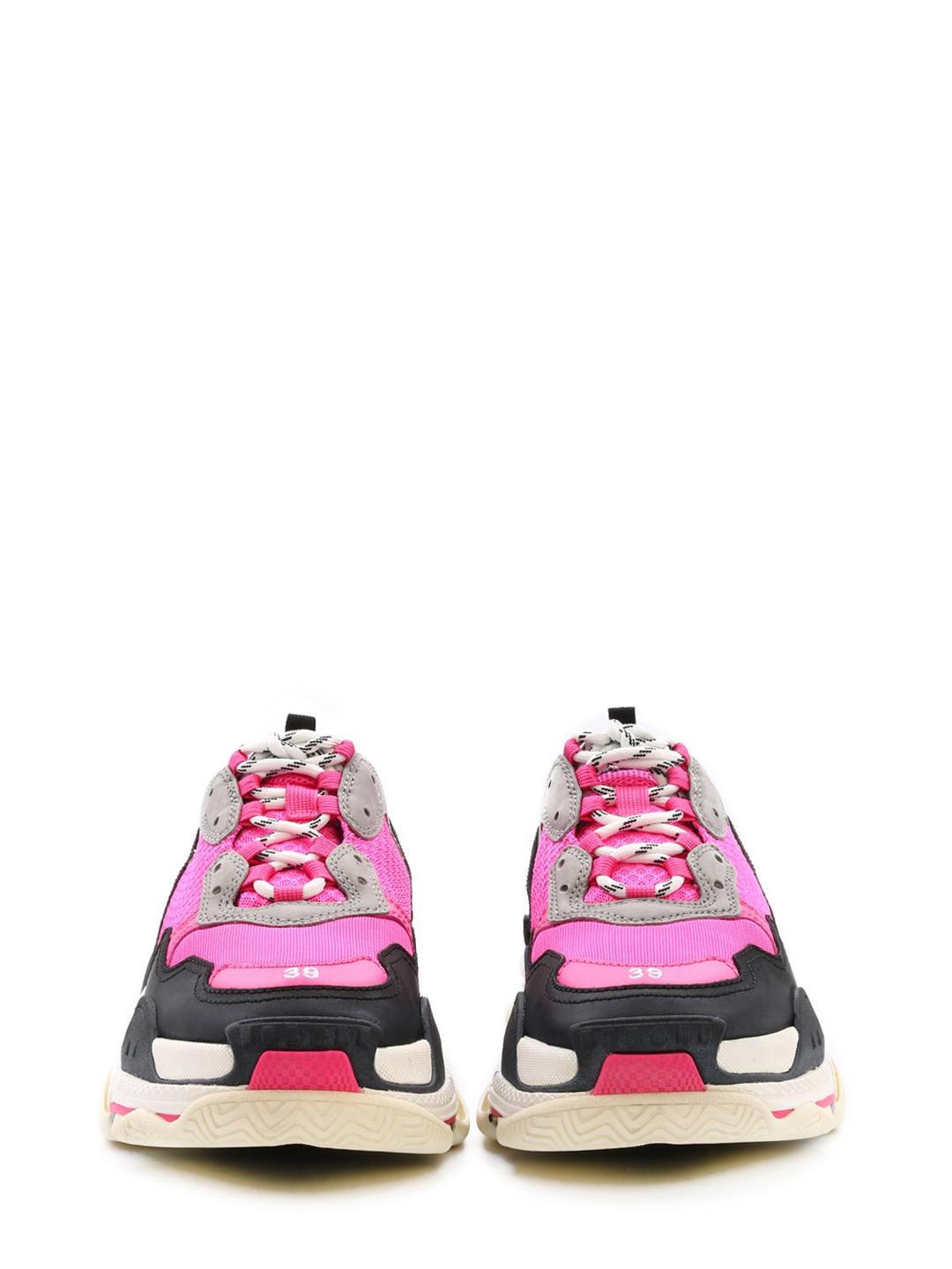 track sneaker balenciaga pink