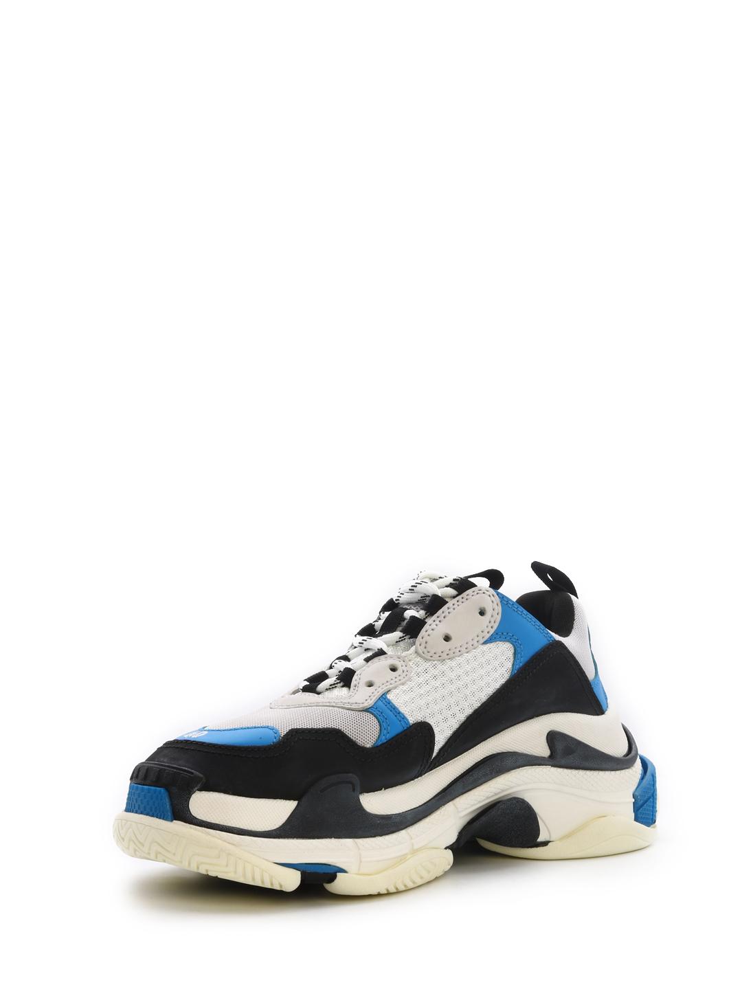 blue suede balenciaga