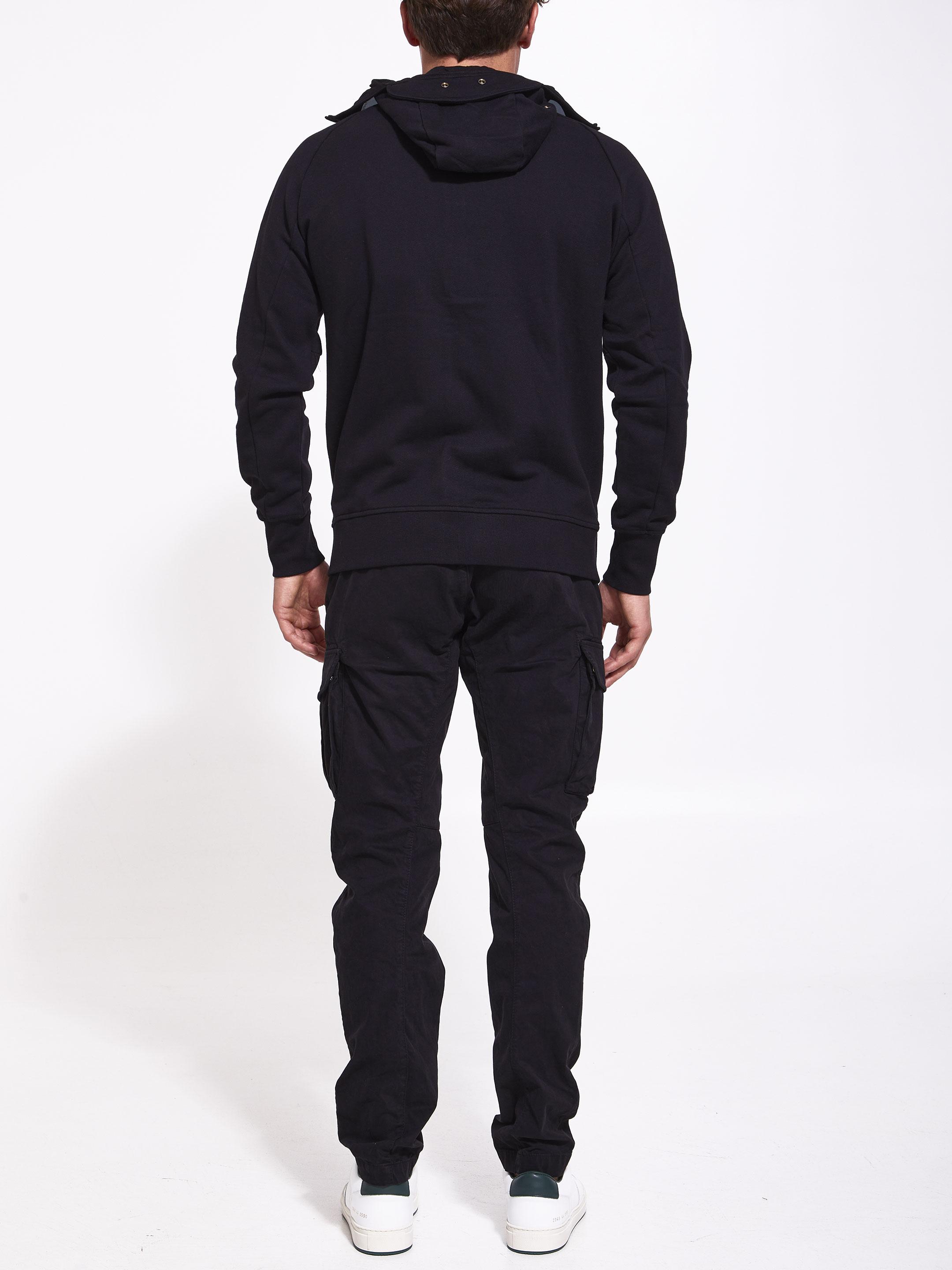 C.P. Company goggle Hoodie in Black for Men | Lyst