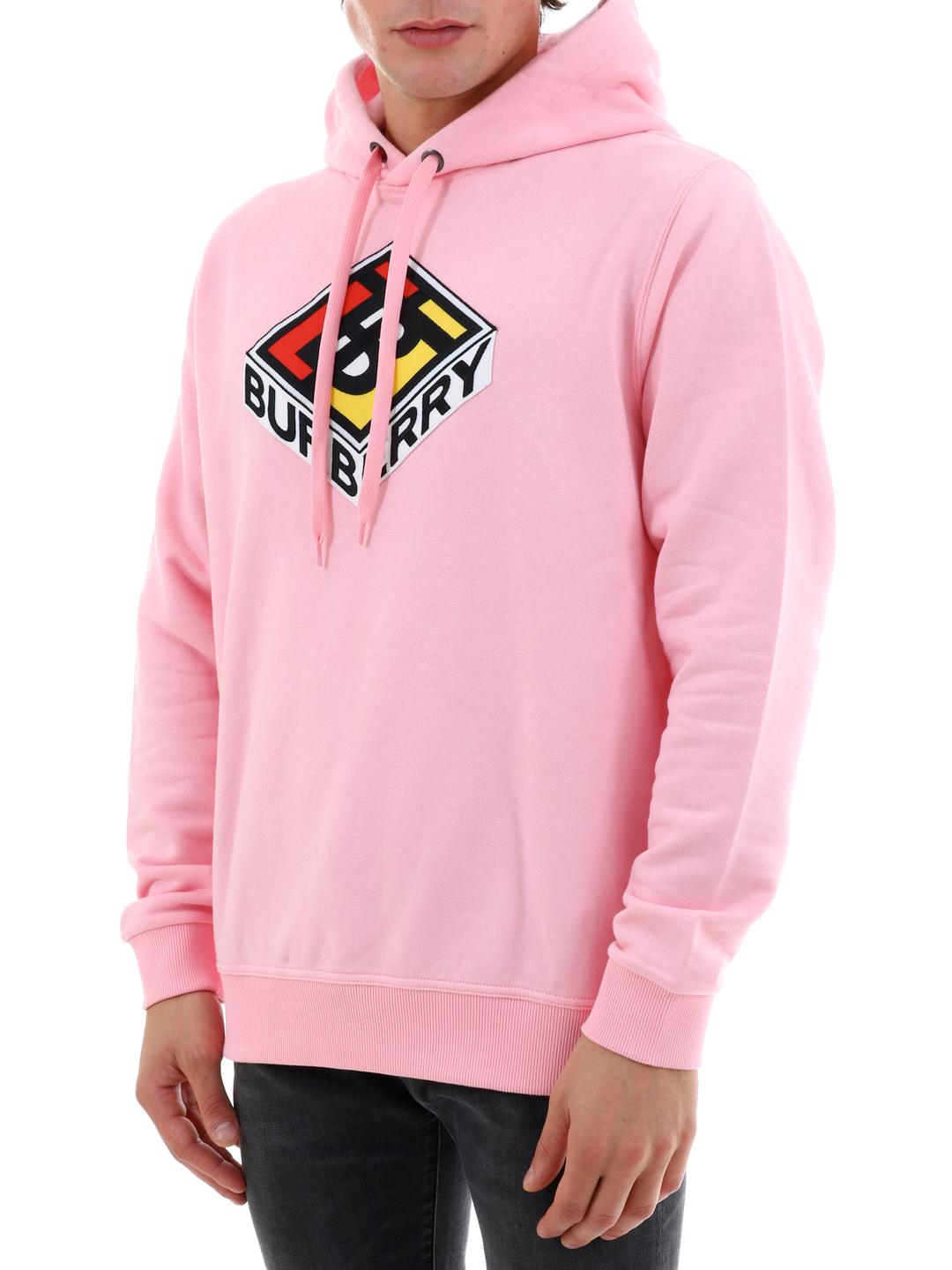 pink burberry sweatshirt