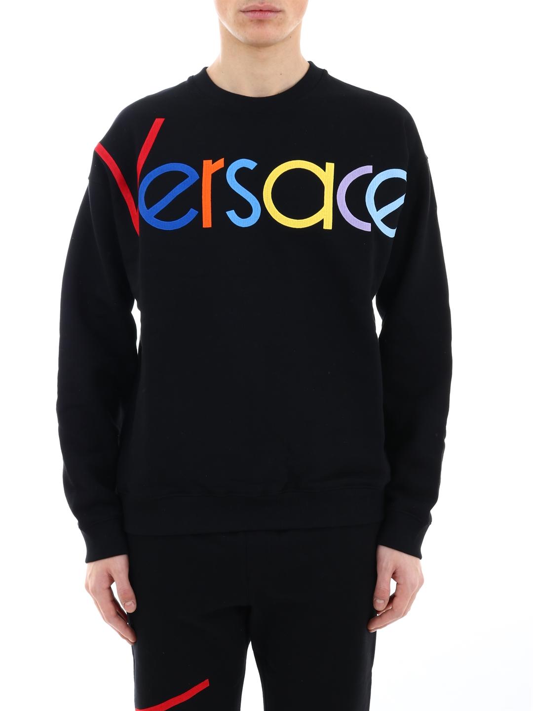 versace black sweatshirt