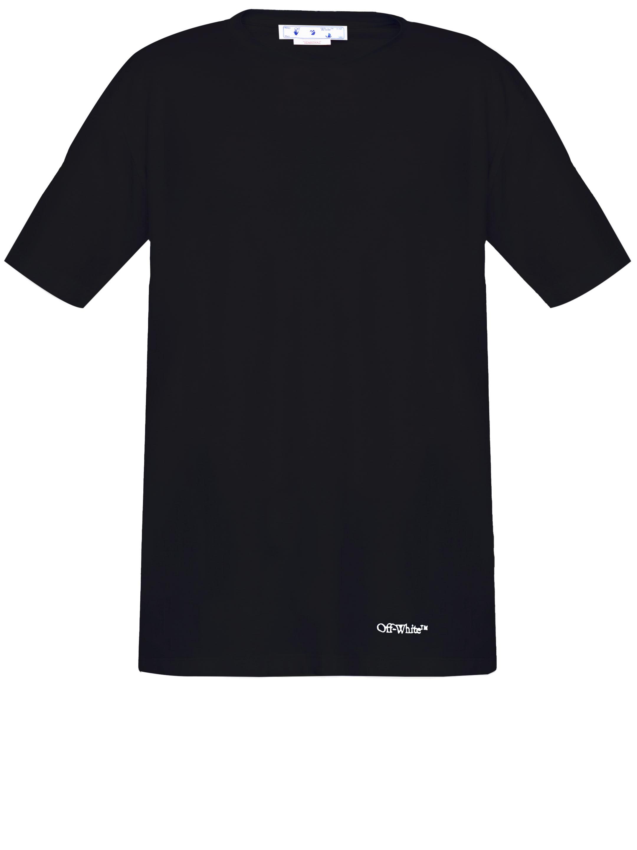 off white t shirt diagonal