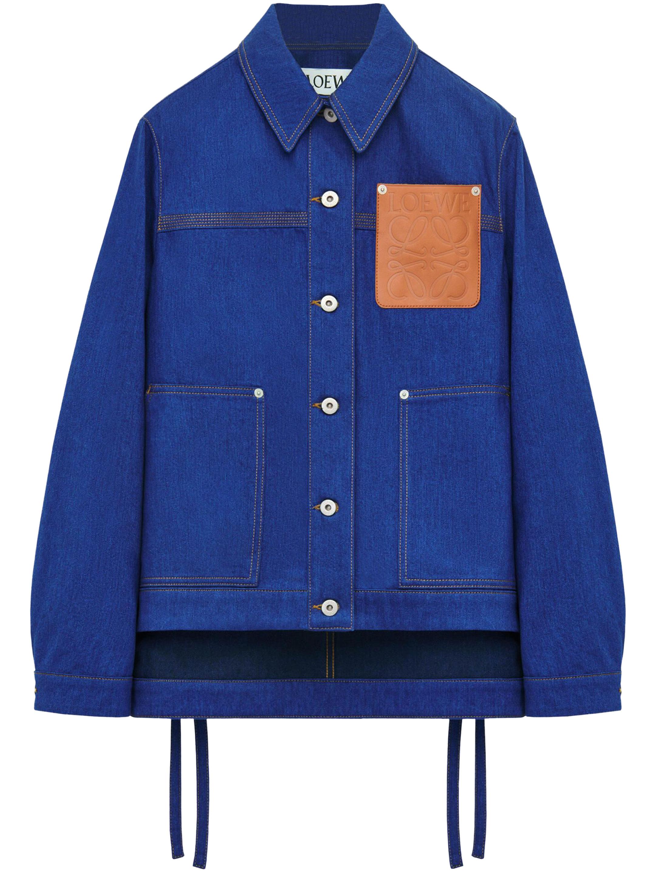 Loewe Worwear Jacket In Denim In Blue Lyst loewe-worwear-jacket-in-denim-in-blue-lyst