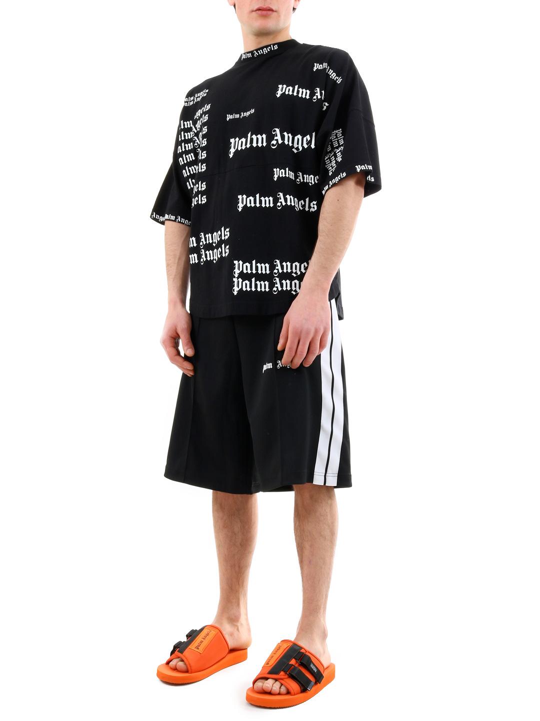 Palm Angels Ultra Logo Over T-shirt in Black for Men | Lyst