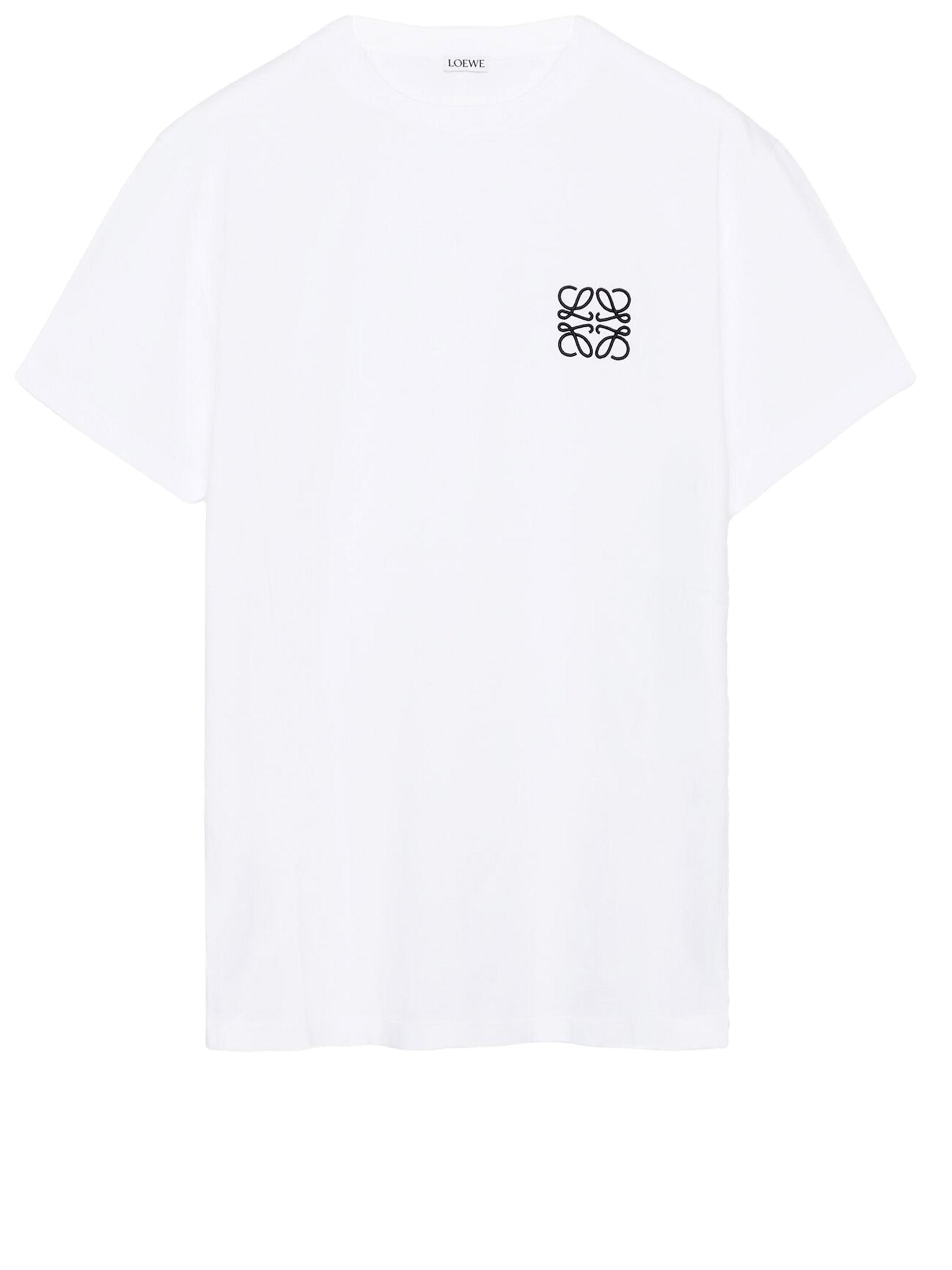 Loewe Anagram Tshirt in White for Men | Lyst