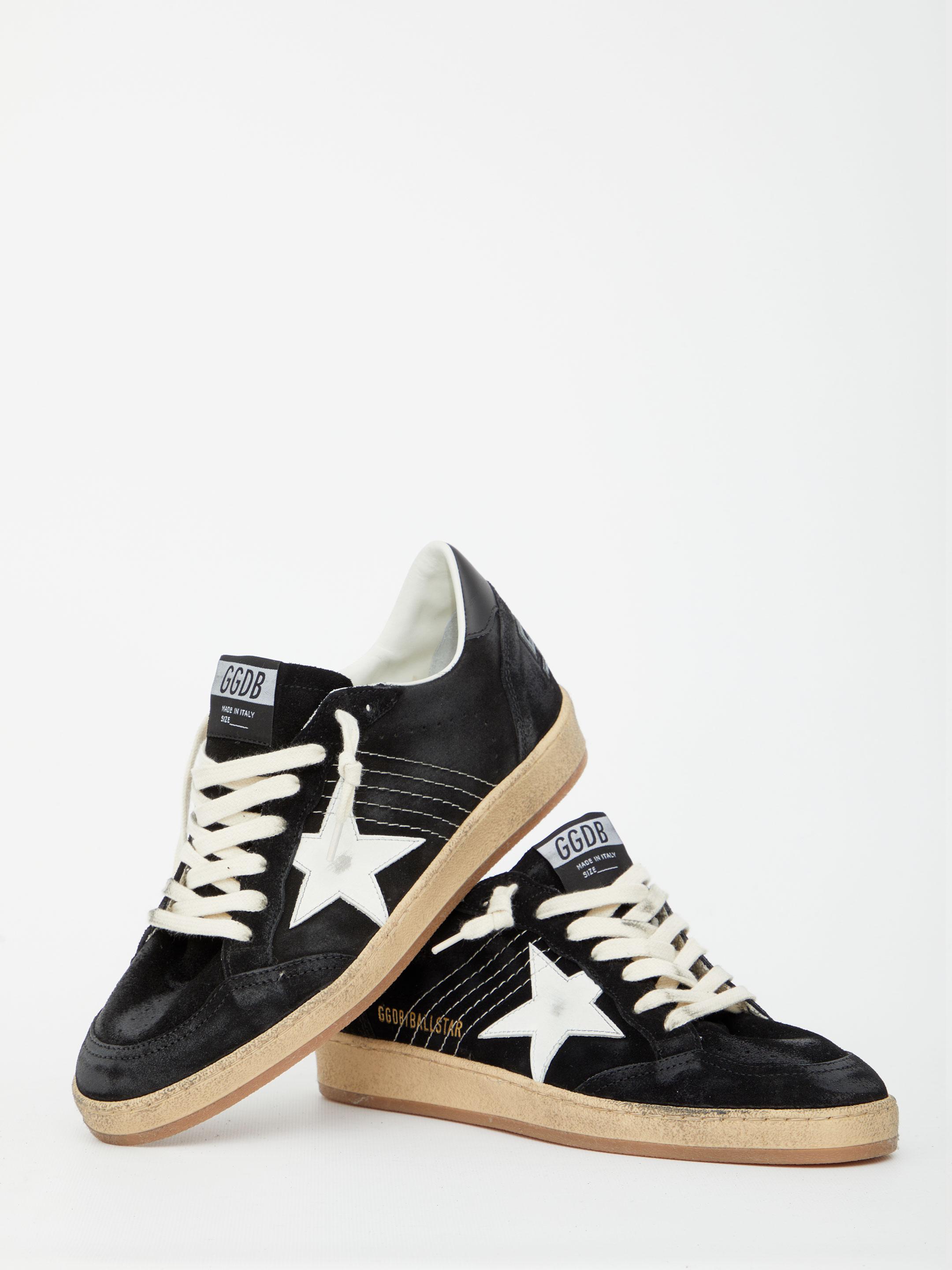 【関税&送料込】Golden  Ball Star Black Sneakers Golden Goose Ball Star 