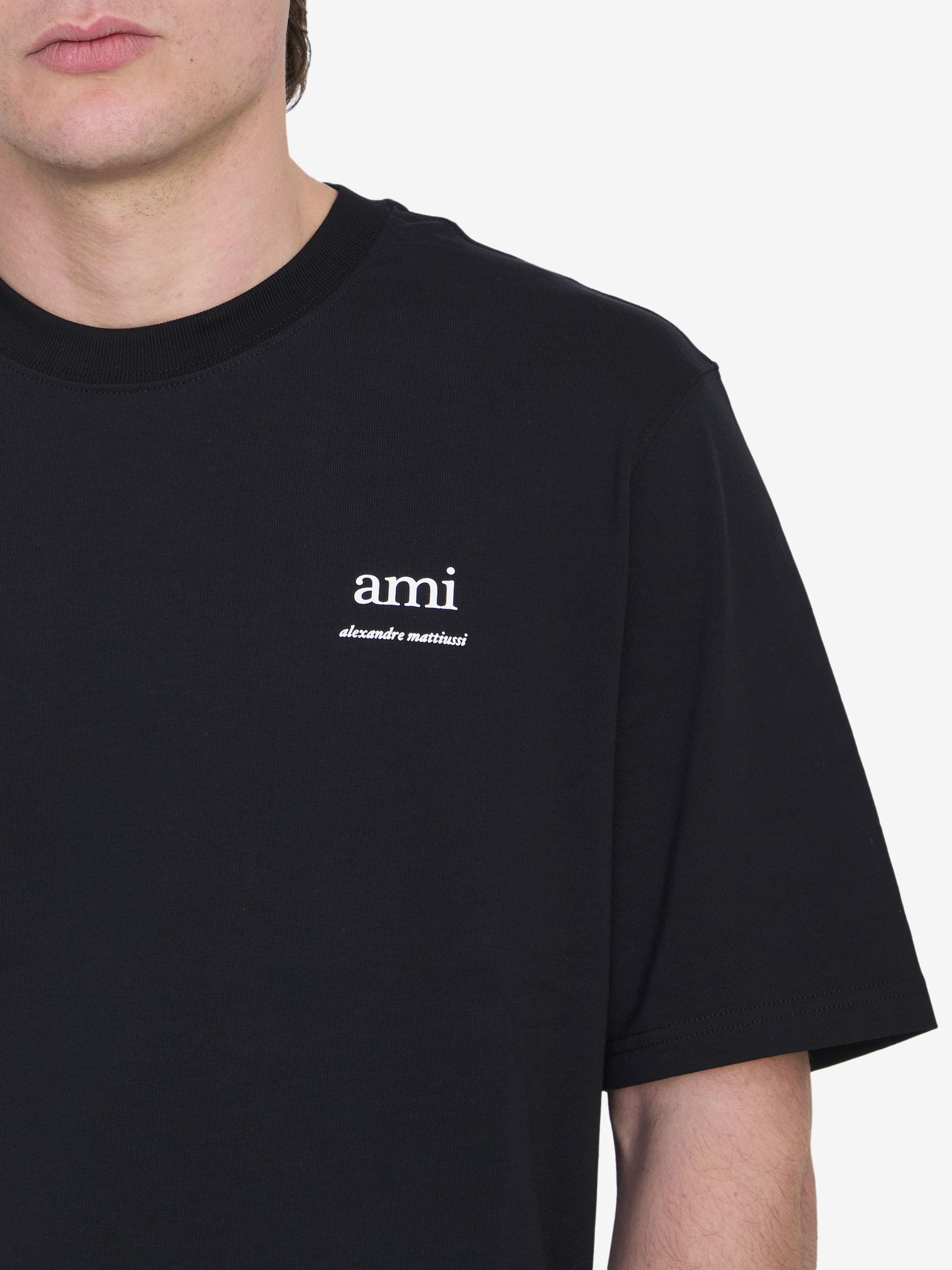 Ami Paris Ami Alexandre Mattiussi T-Shirt in Black for Men | Lyst