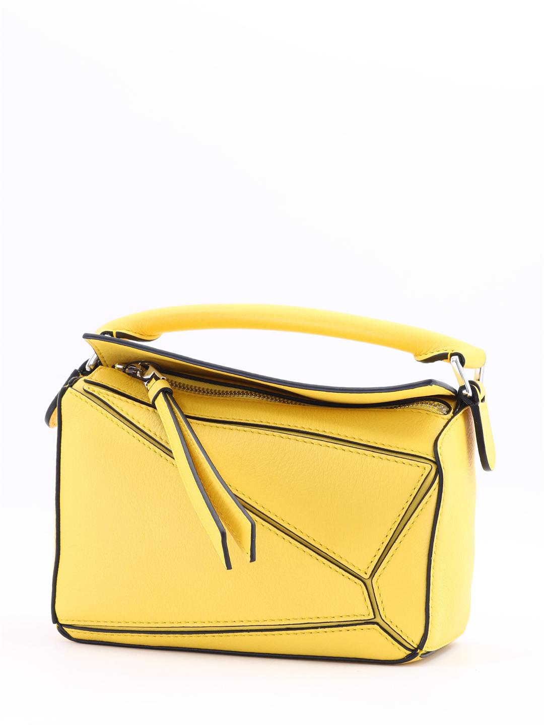 loewe mini puzzle yellow