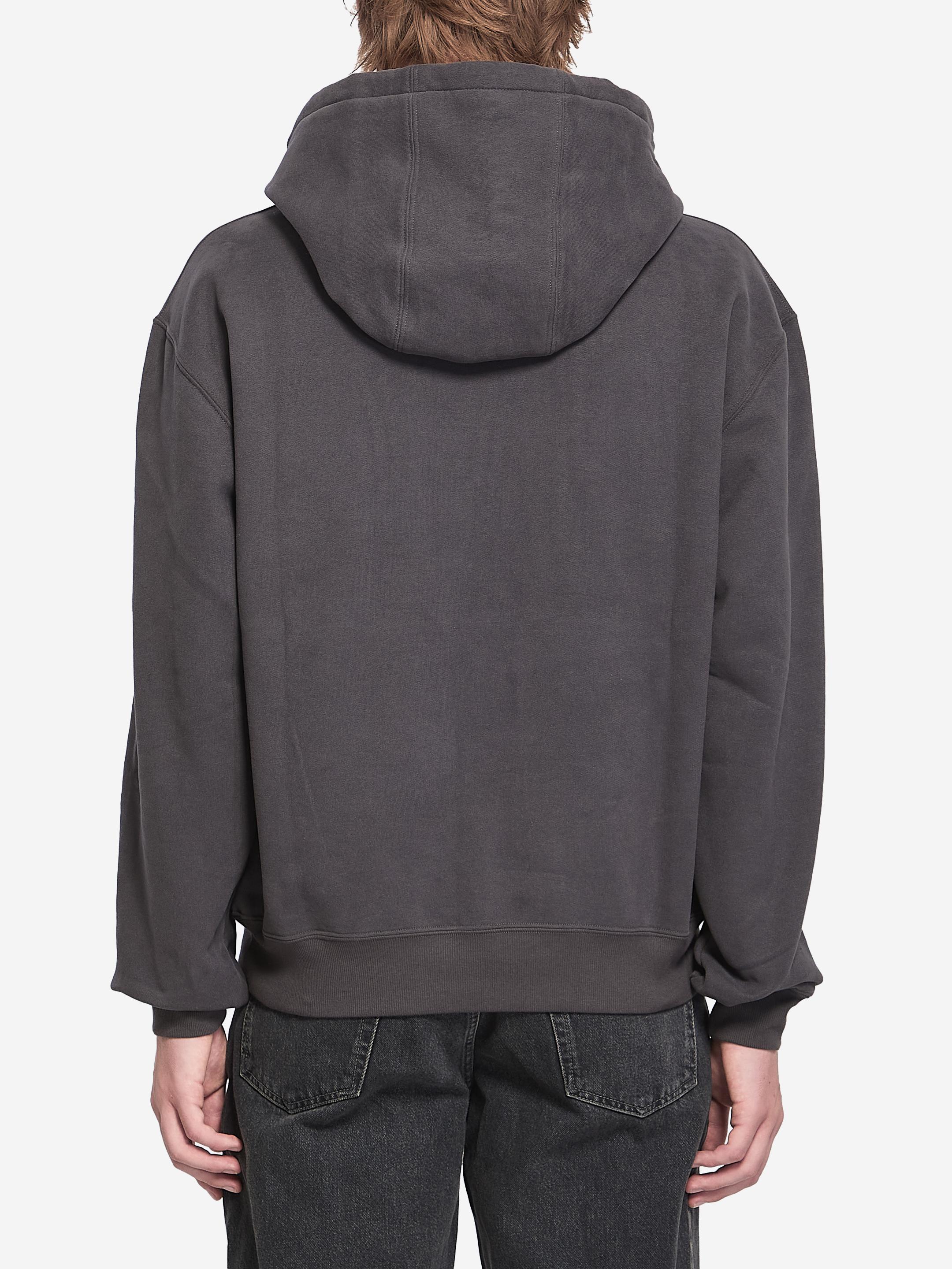 パーカー・フーディ Saint Laurent Charcoal Cotton Sweatshirt SAINT LAURENT HOODIE | Saint Laurent | YSL EN