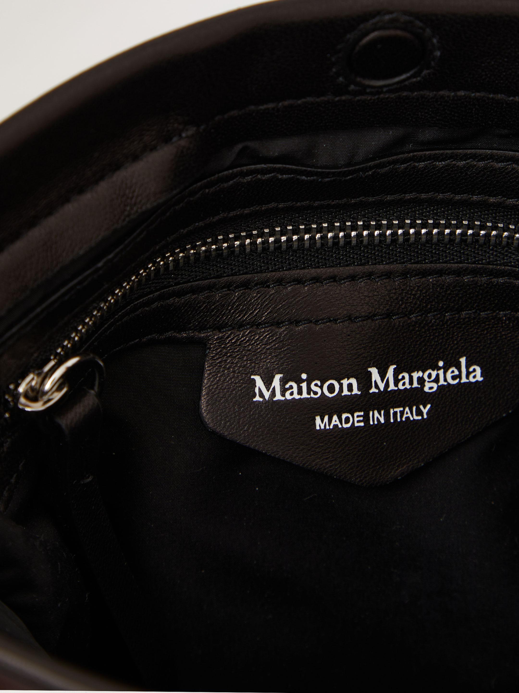 Maison Margiela Leather Glam Slam Padded Bag in Black for Men - Save 20% |  Lyst