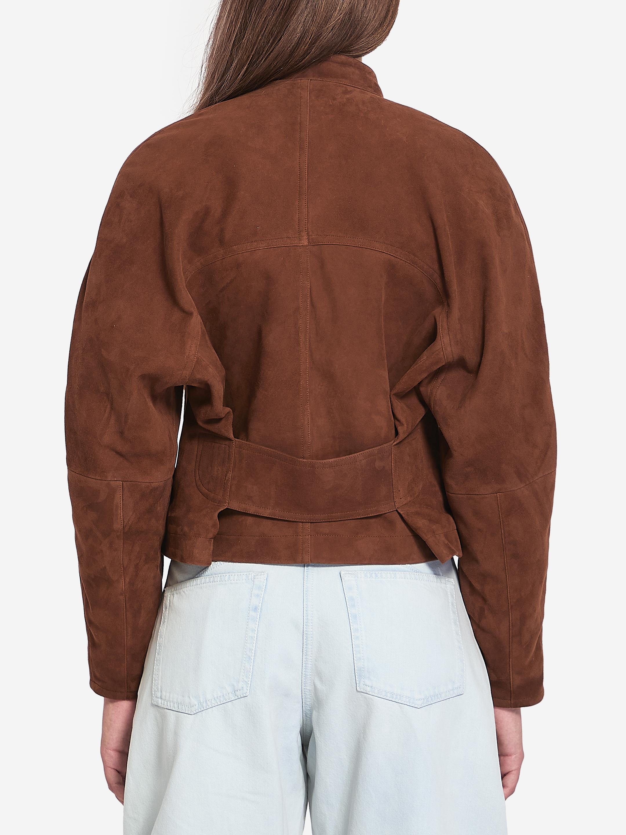 ジャケット Alaia SPIRAL JACKET Alaïa ROUND LEATHER JACKET | REVERSIBLE