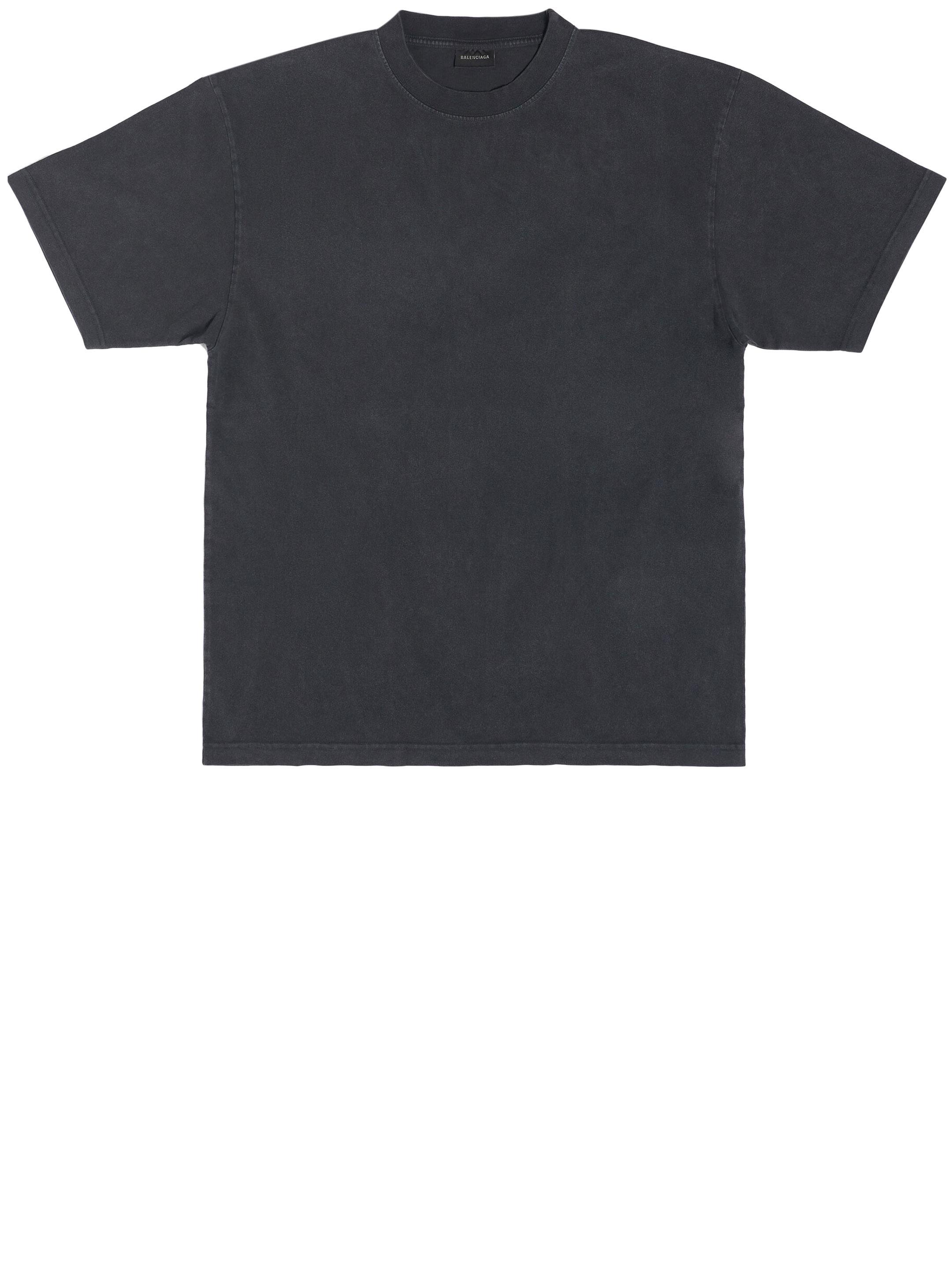 Balenciaga Back Large Fit T-Shirt Black