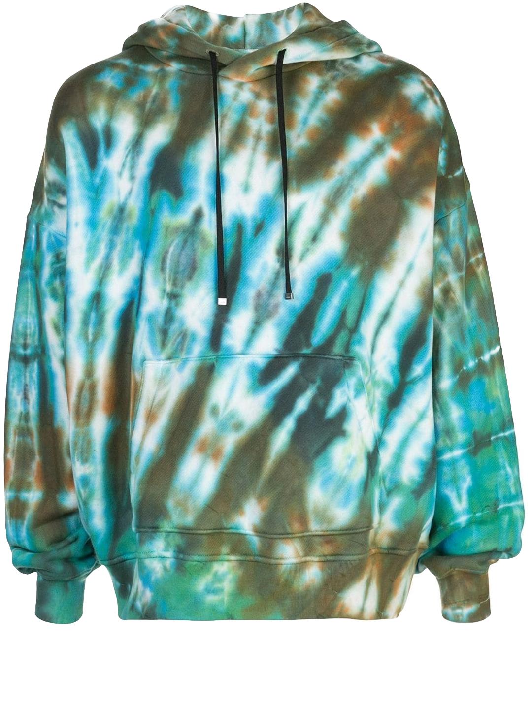 Amiri Tiedye Cotton Hooded Sweatshirt for Men Save 68 Lyst