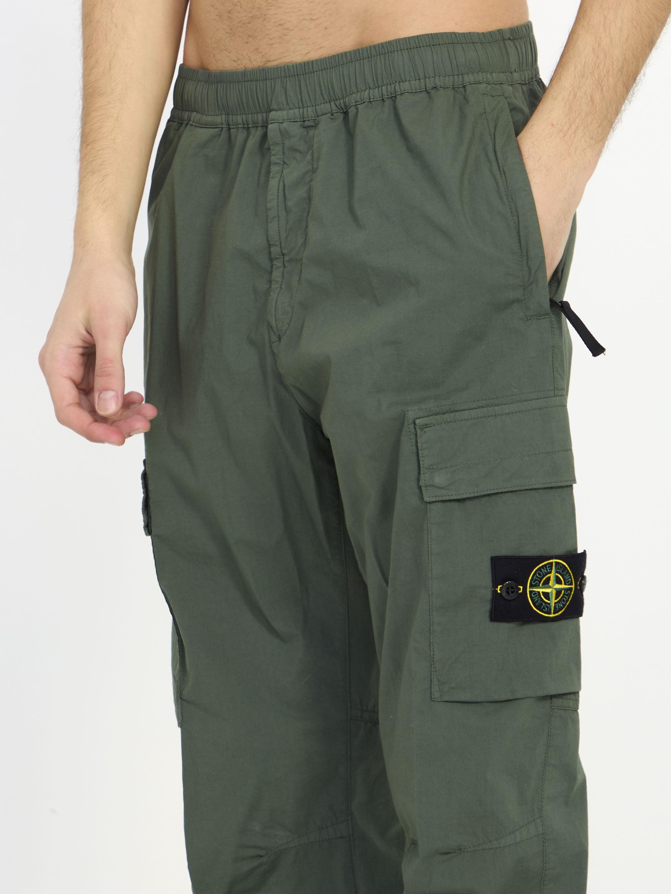 Green stone shop island cargo pants