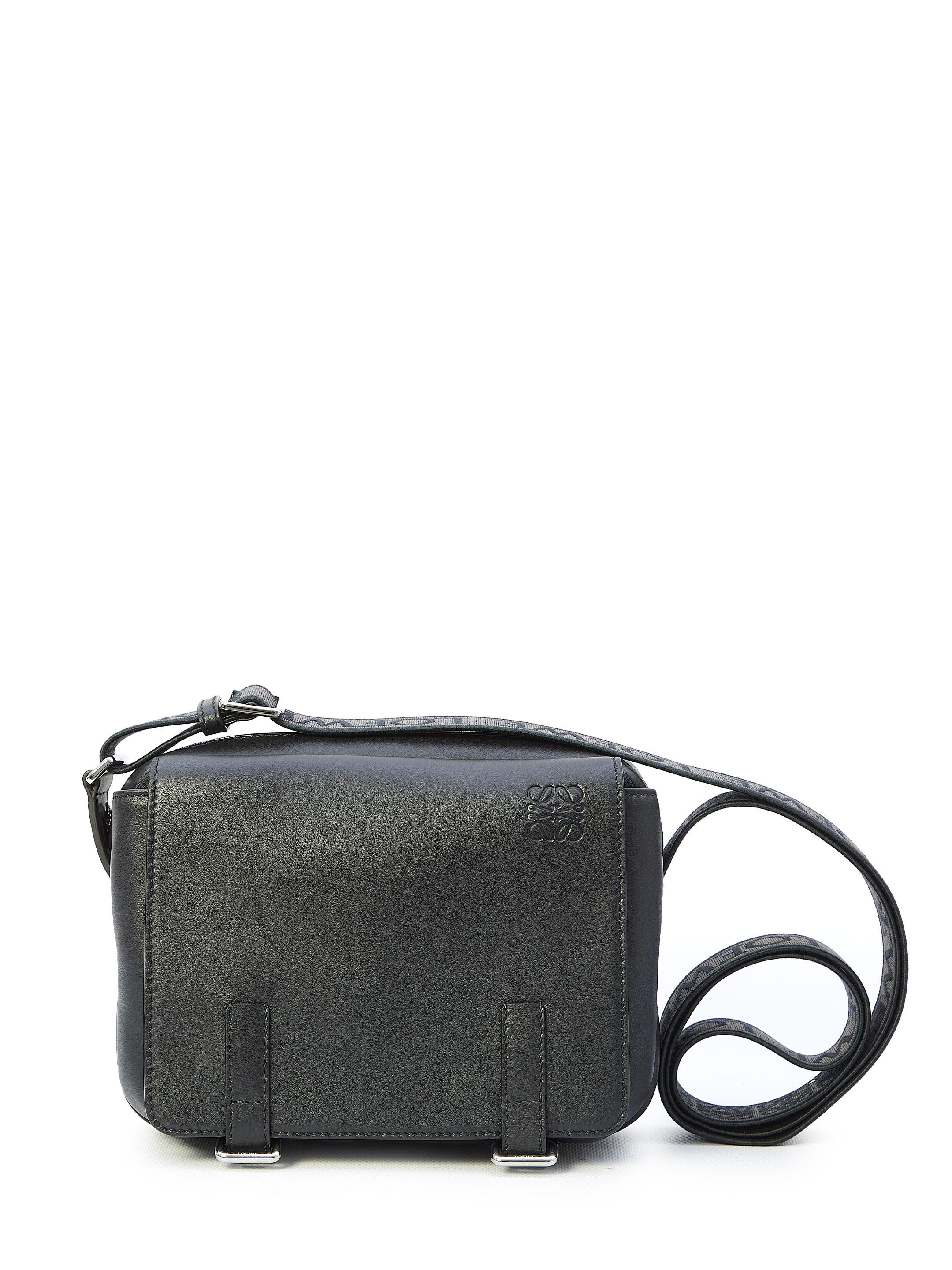 Loewe Military Xs Messenger Bag in Black for Men | Lyst