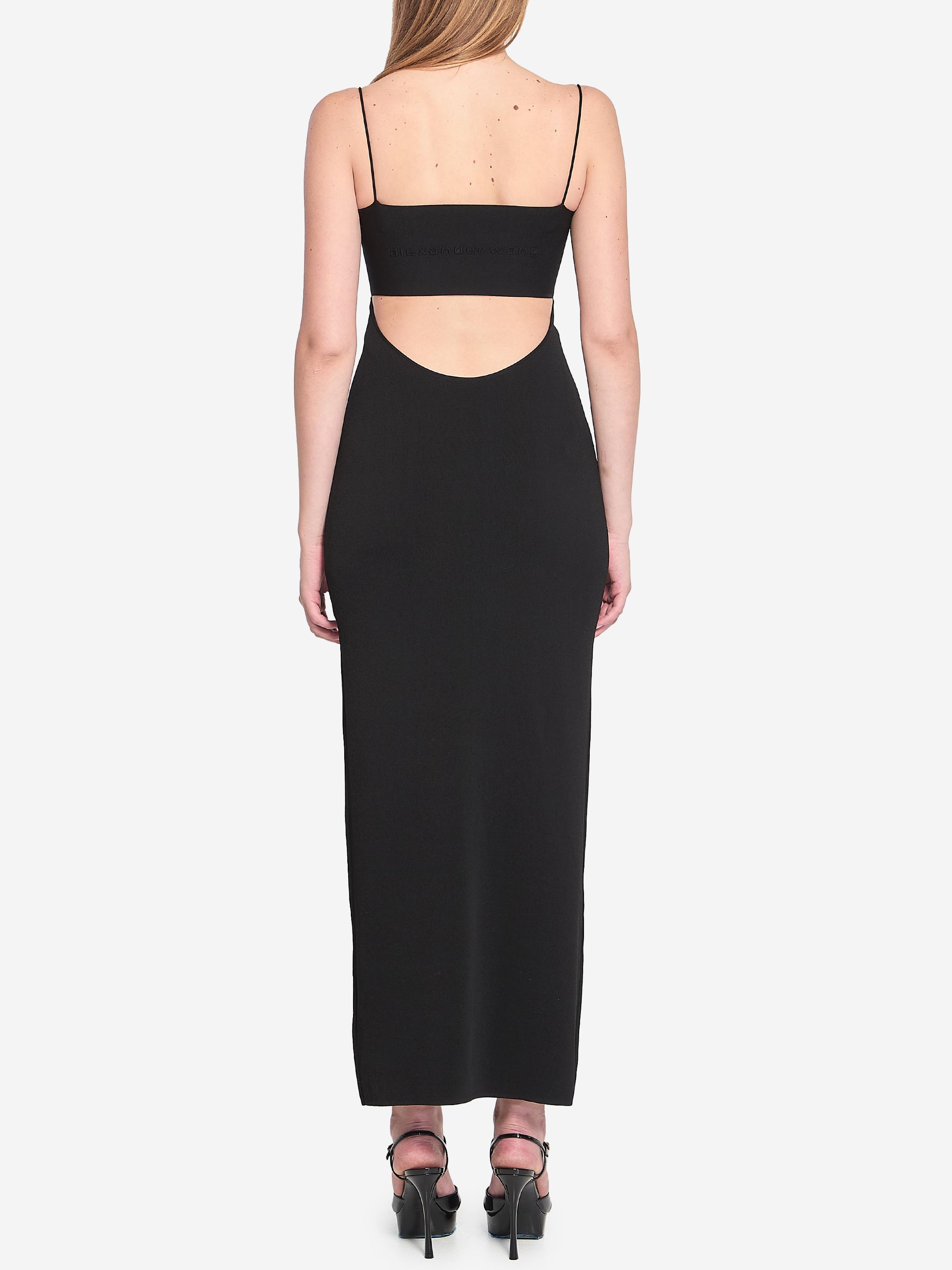 【関税&送料込】Alexander Wang Ls V-Neck Maxi Dress With Nam Alexander Wang Maxi dresses for Women | Online Sale up to 81