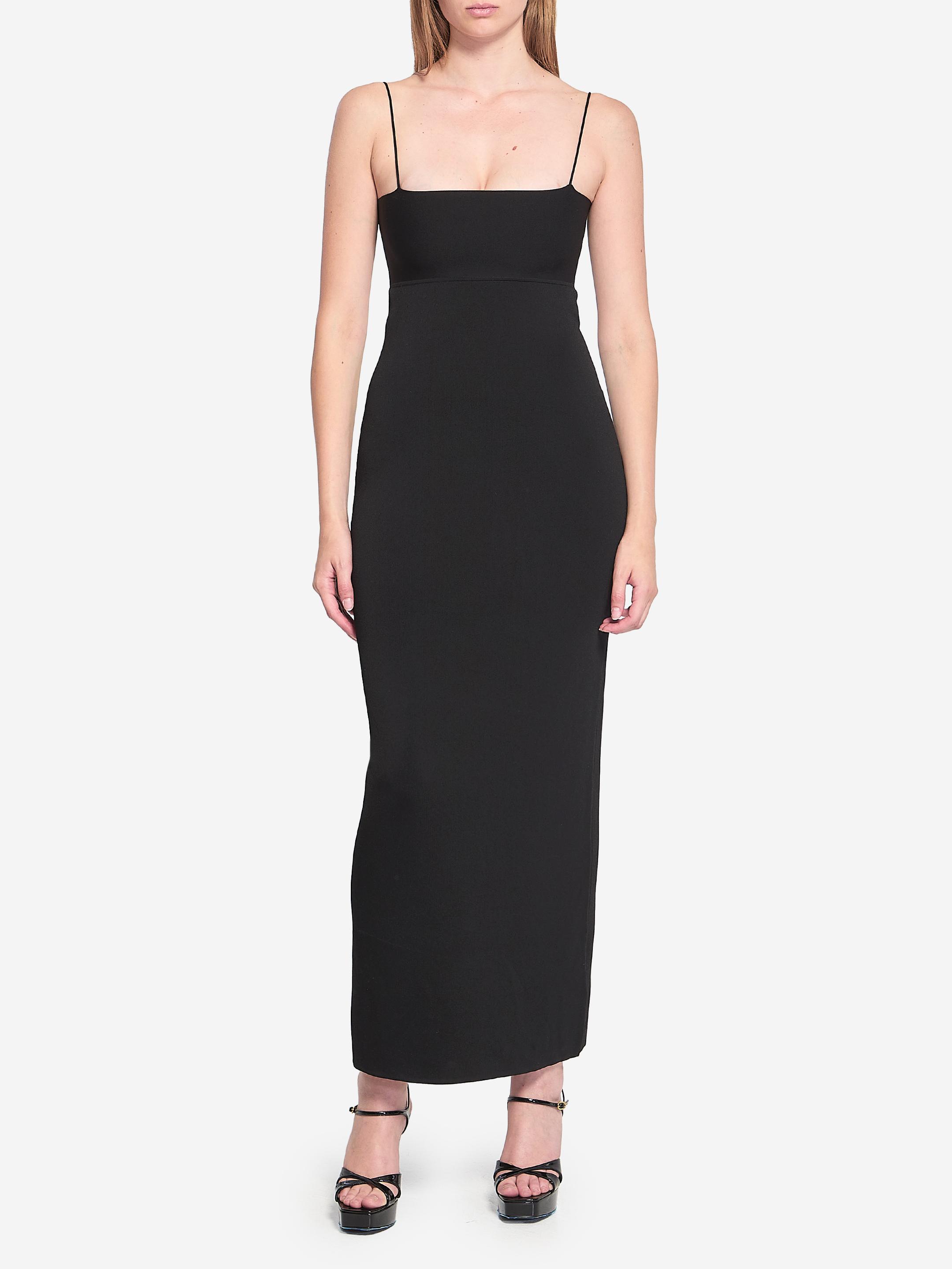 ワンピース Alexander Wang Midi Dress With Cami Band Alexander Wang Lace Midi Dress in Black | FWRD
