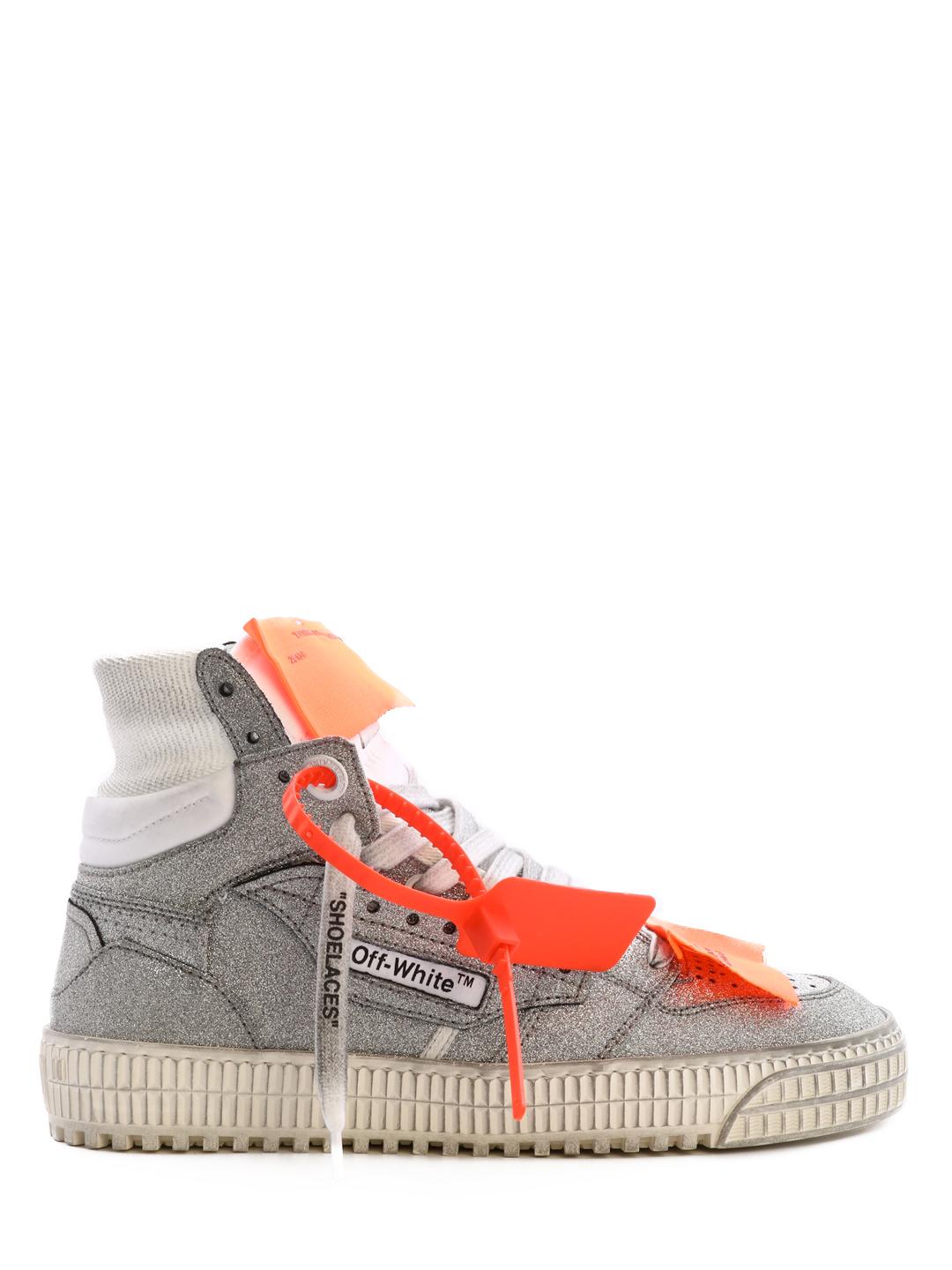 Off-White c/o Virgil Abloh Leather Off-court 3.0 Glitter Sneakers in ...